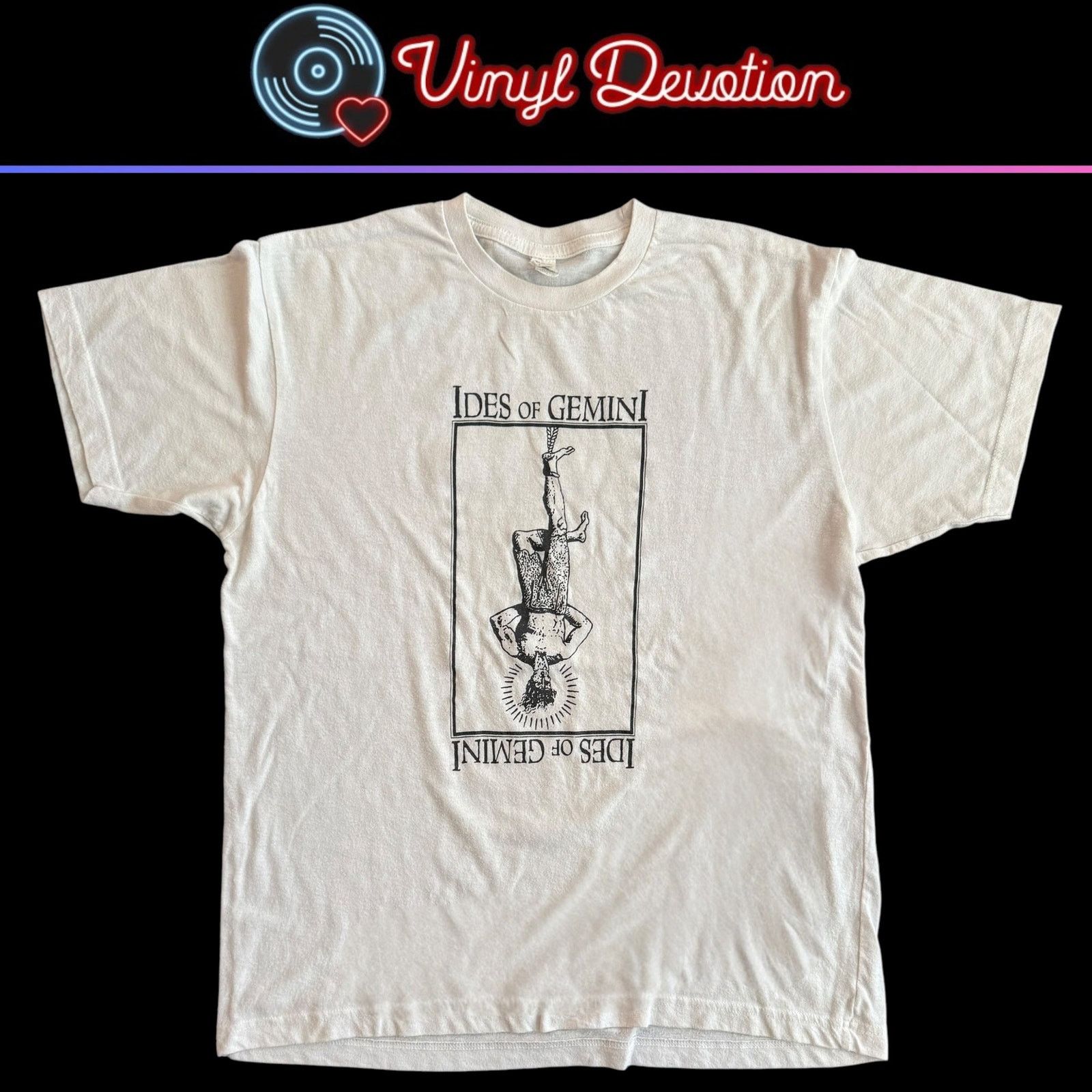 Band Tees Ides Of Gemini Band White T-Shirt Size L Size US L / EU 52-54 / 3 - 1 Thumbnail