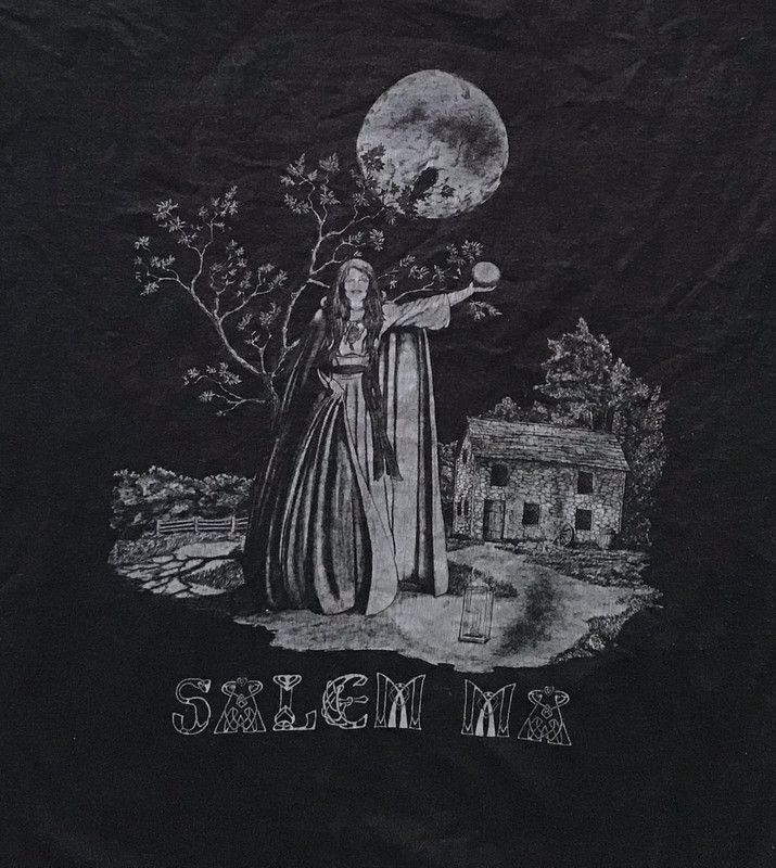 Fruit Of The Loom 90s vintage usa Salem souvenir tourist tee single stitch Size US XXL / EU 58 / 5 - 2 Thumbnail