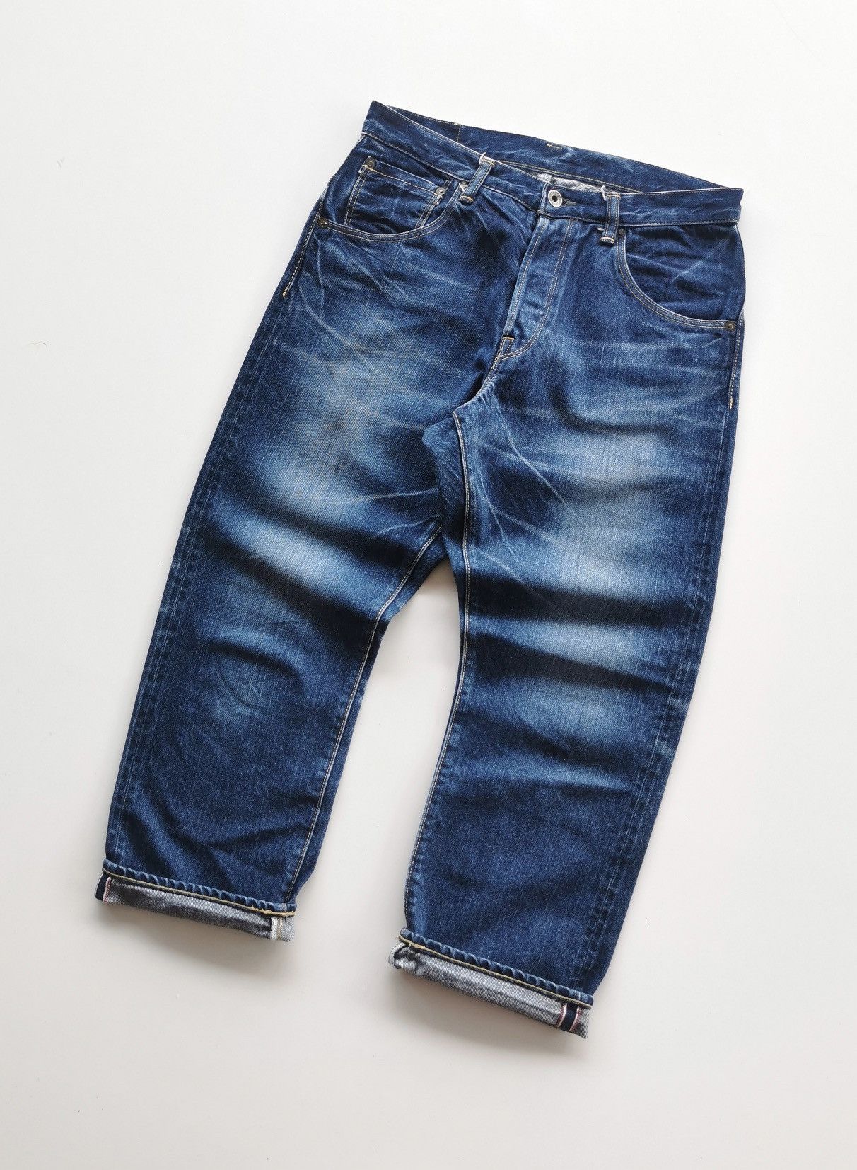 Self Edge Dmg Selvedge Cropped Denim Size US 29 - 4 Thumbnail
