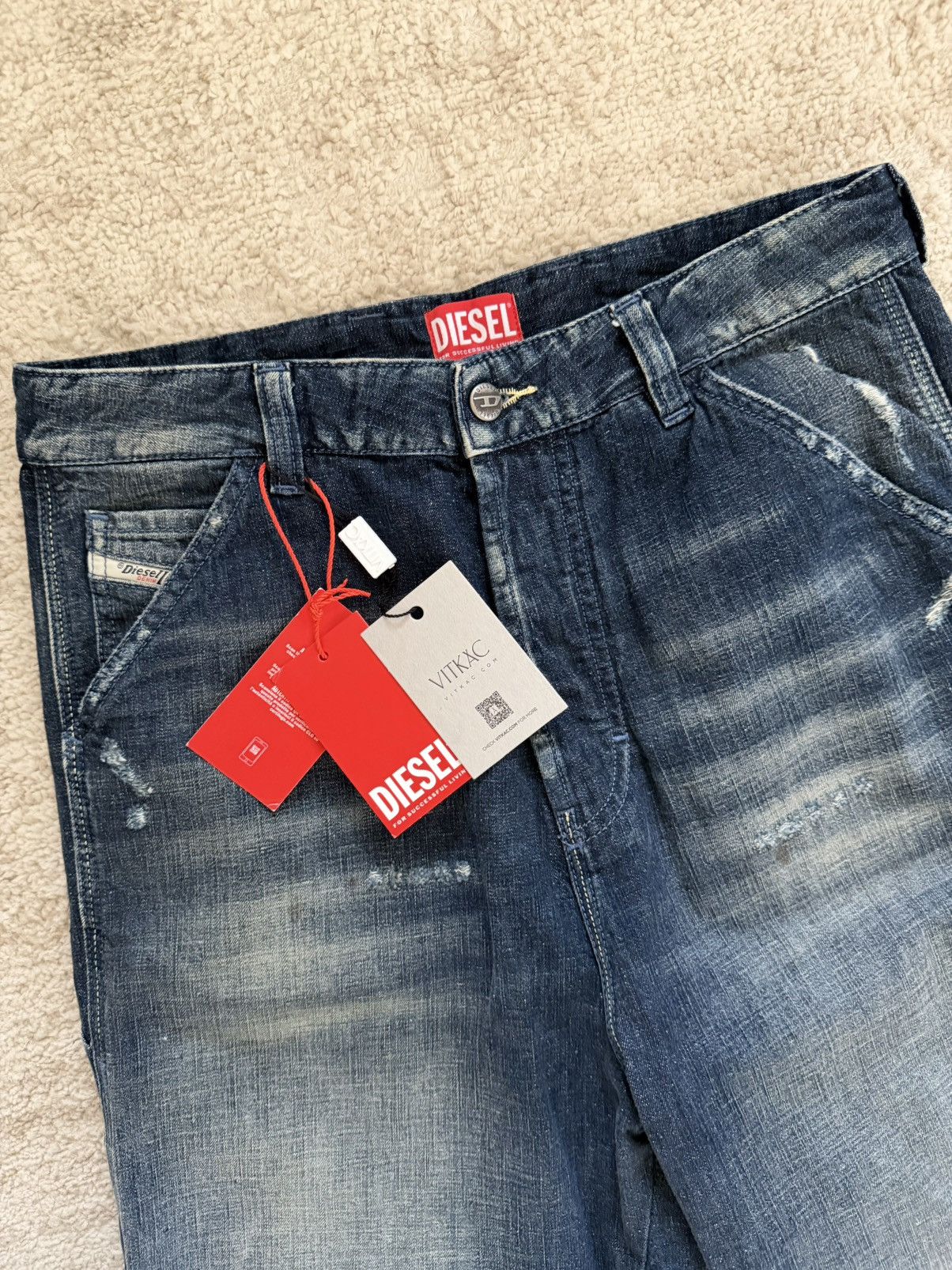 Diesel Diesel Baggy Jeans Size US 32 / EU 48 - 2 Thumbnail