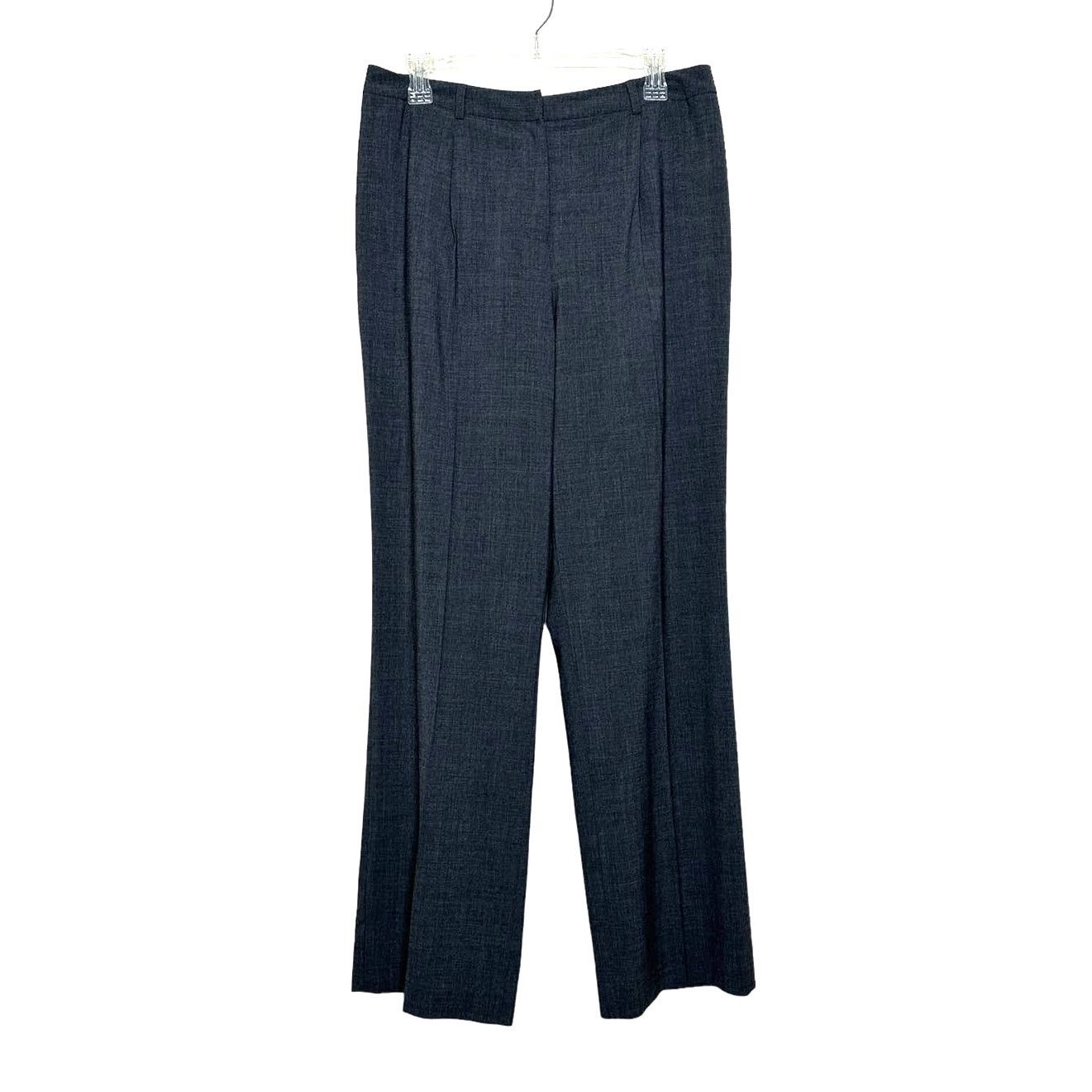 Jones New York Jones New York gray pleated stretch trousers size 12 Size 34" / US 12 / IT 48 - 5 Thumbnail