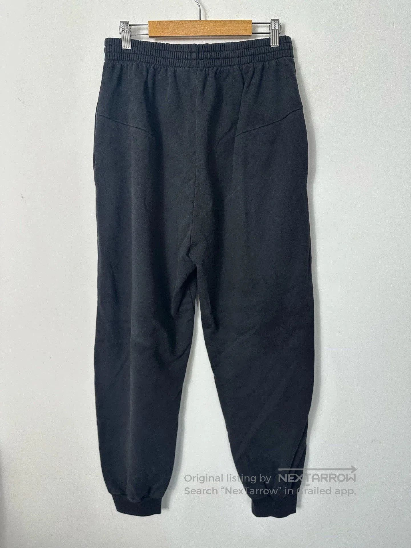 Balenciaga Balenciaga Black Logo Embroidered Pants. Size US 38 / EU 54 - 4 Thumbnail