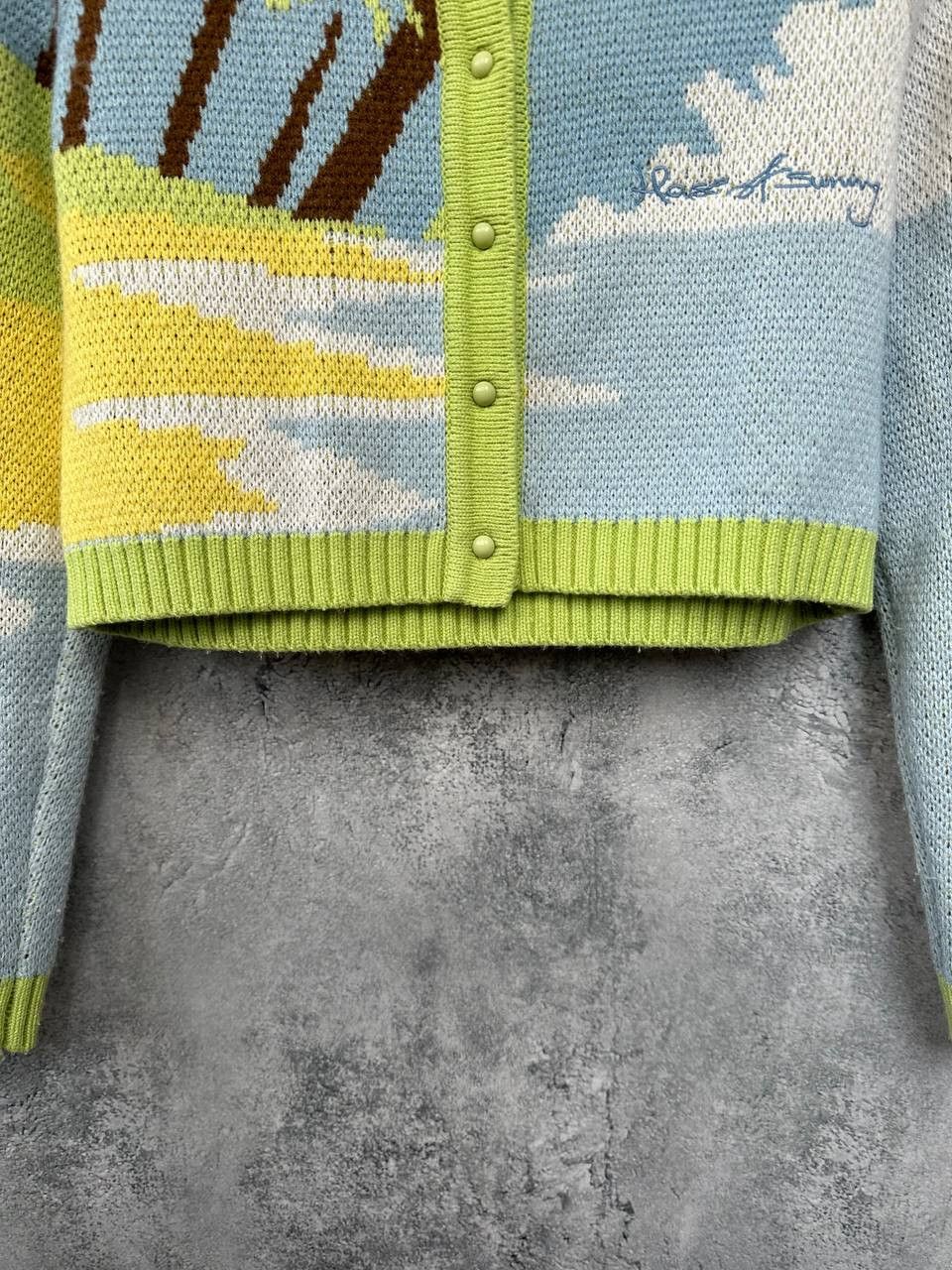 House of Sunny House of Sunny Day Dreamer Cardigan Knit Acrylic Sweater Size S / US 4 / IT 40 - 8 Thumbnail