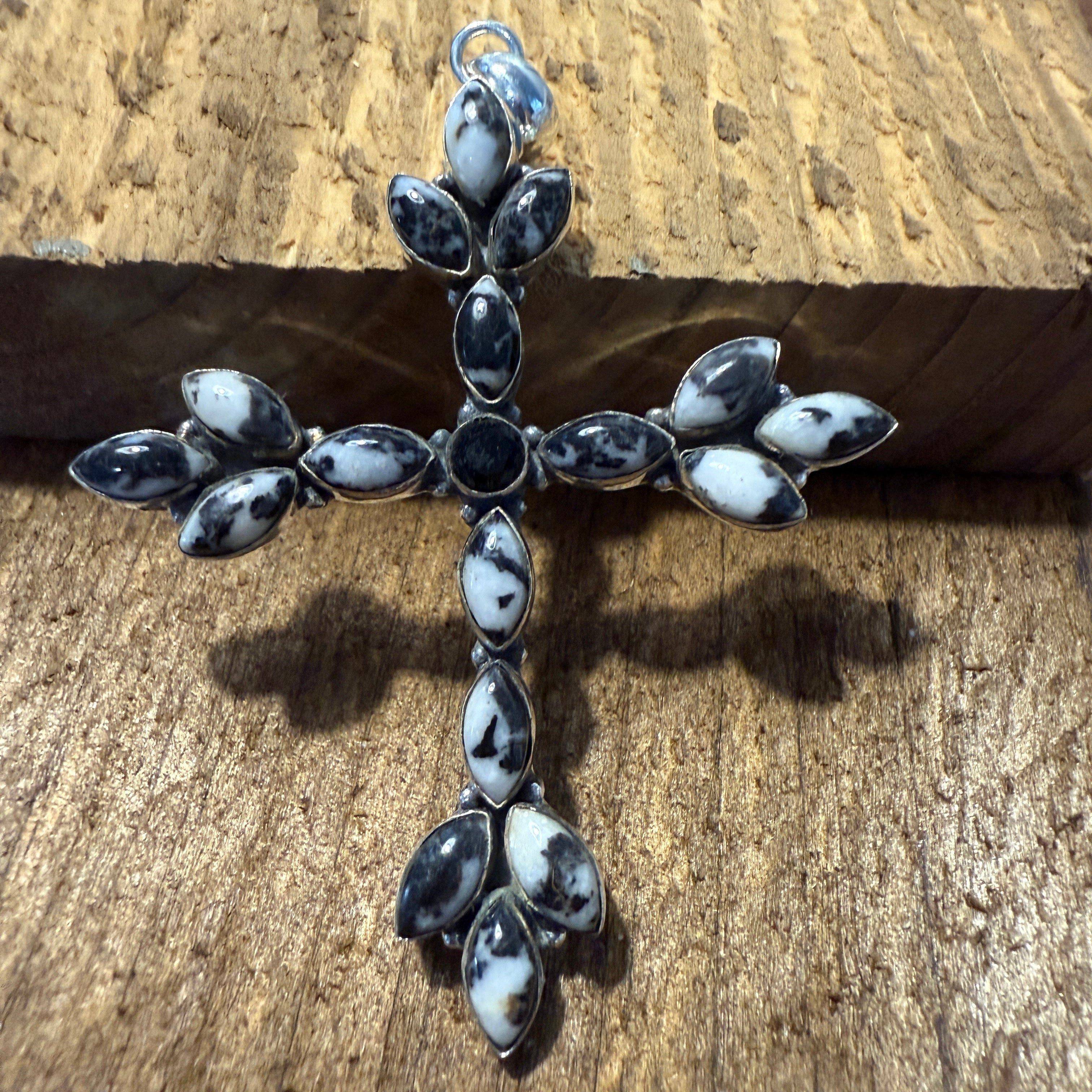 Other White Buffalo Dahlia Turquoise Navajo Gemstone Pendant Size ONE SIZE - 3 Thumbnail