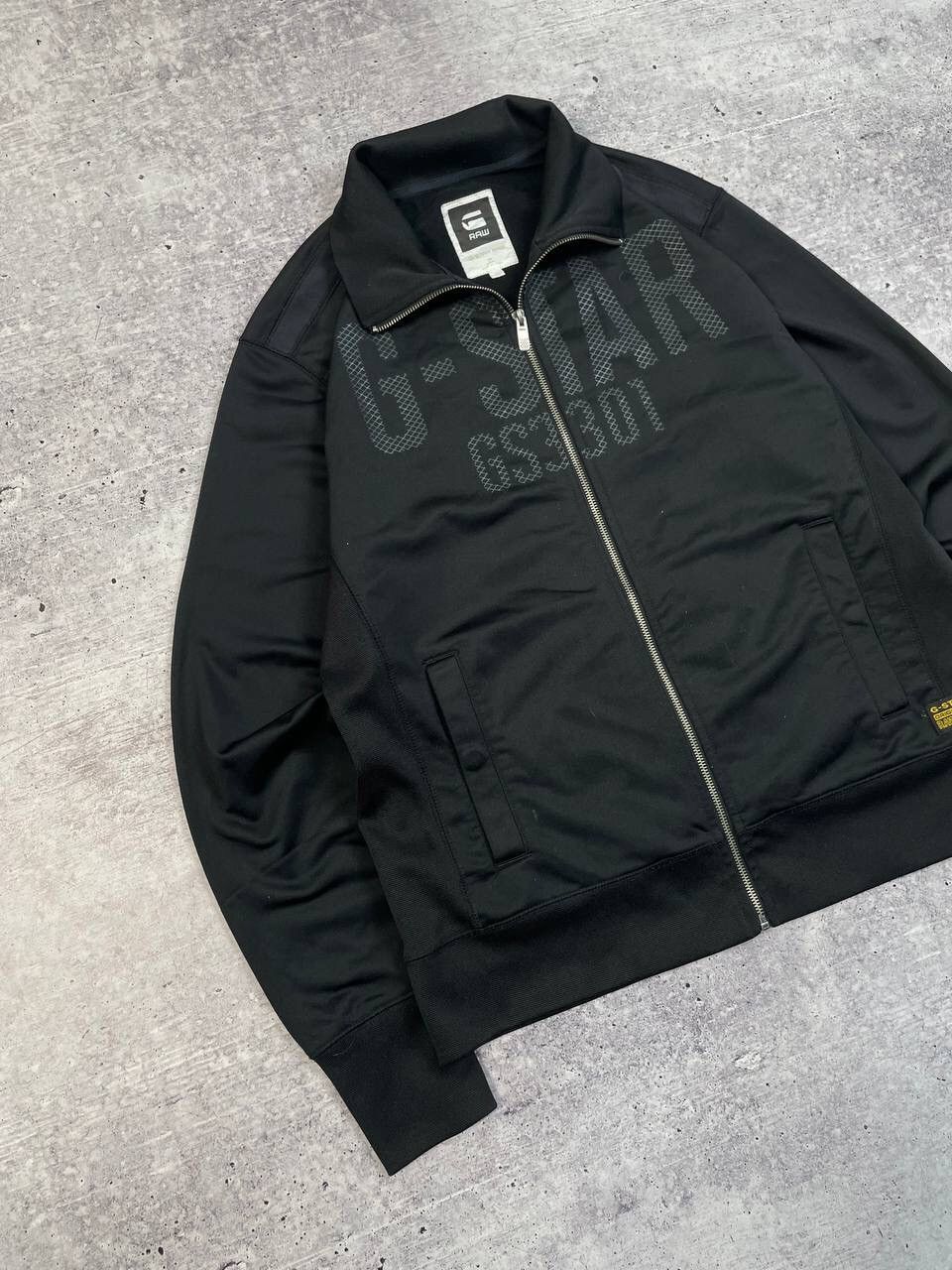 G-Star Vintage G Star Raw Big Logo Zip Up Track Jacket Y2K Size US XL / EU 56 / 4 - 2 Thumbnail