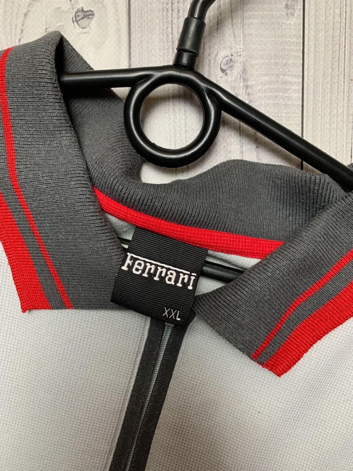 Ferrari × Vintage Vintage Ferrari racing polo logo grey size XXL Size US XXL / EU 58 / 5 - 3 Thumbnail