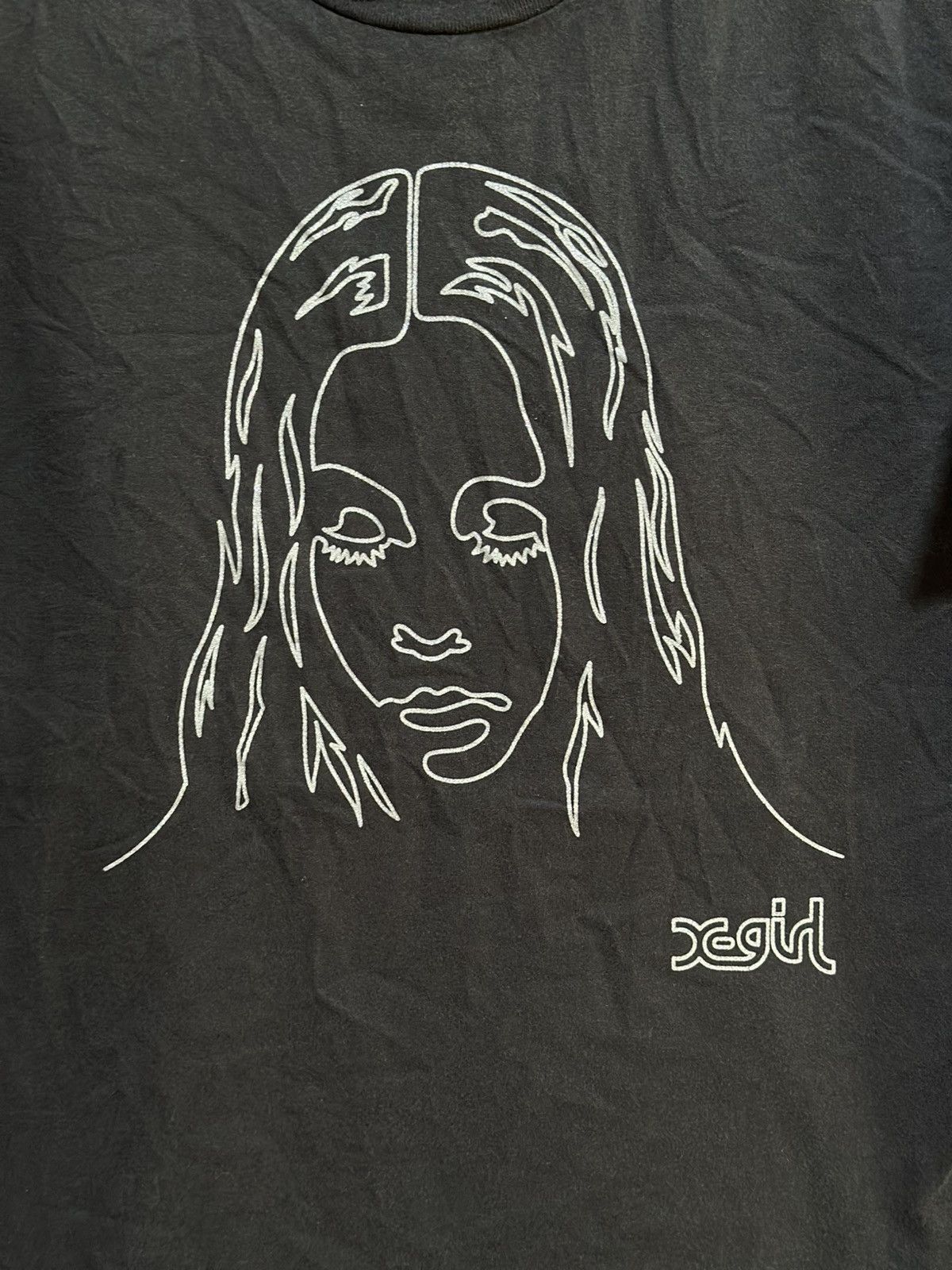 Japanese Brand × Vintage Vintage X-Girl Only Music Reacts The Real World Sun faded Size US M / EU 48-50 / 2 - 3 Thumbnail