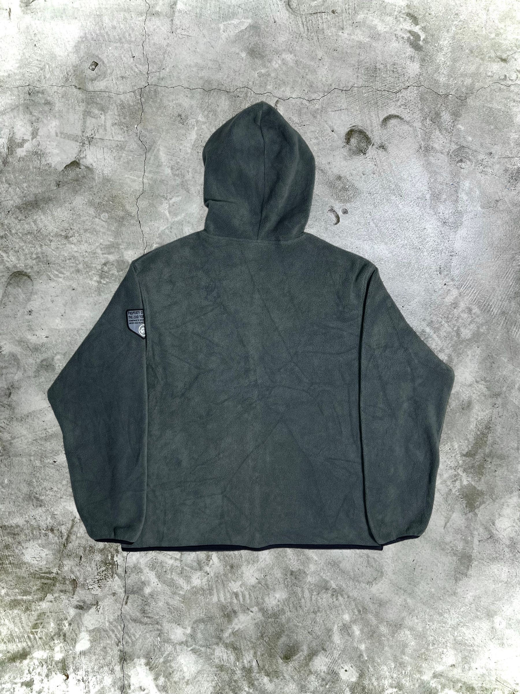 Zoo York Zoo York Box Logo Fleece Full Zip Hoodie (M) JK223 Size US M / EU 48-50 / 2 - 11 Thumbnail