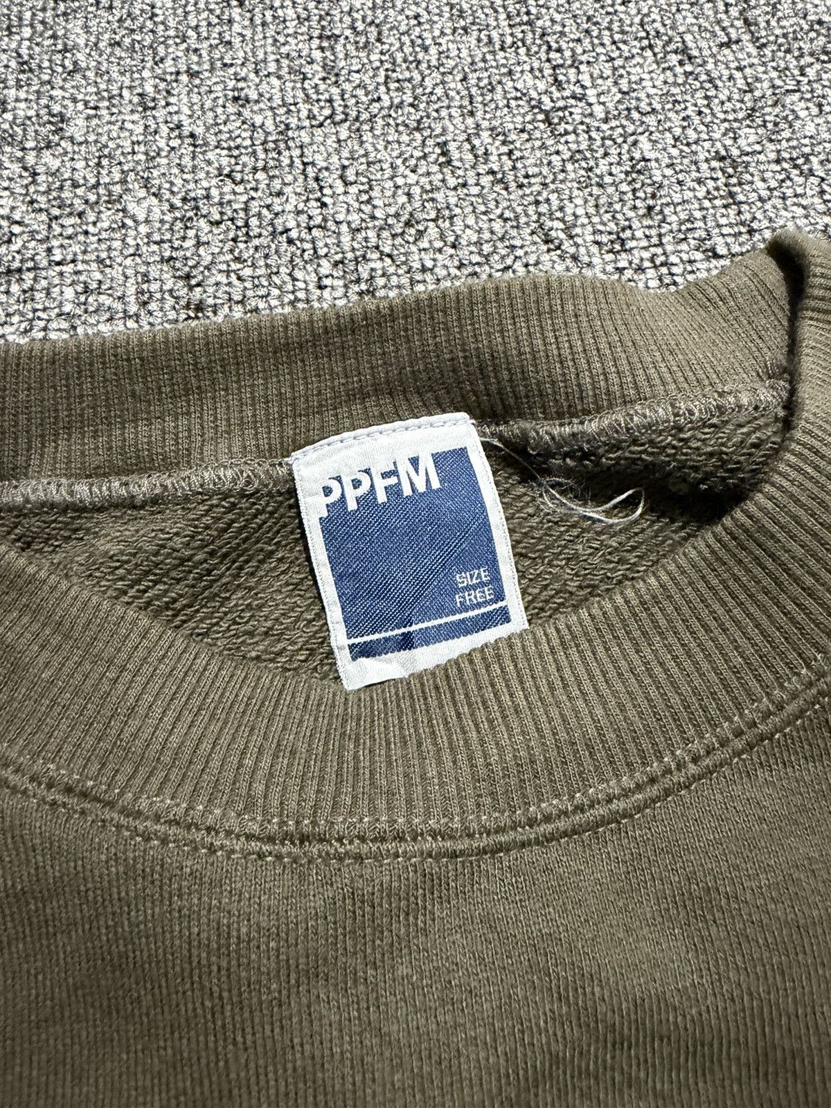 PPFM ppfm millitary distressed sweatshirt Size US L / EU 52-54 / 3 - 7 Thumbnail