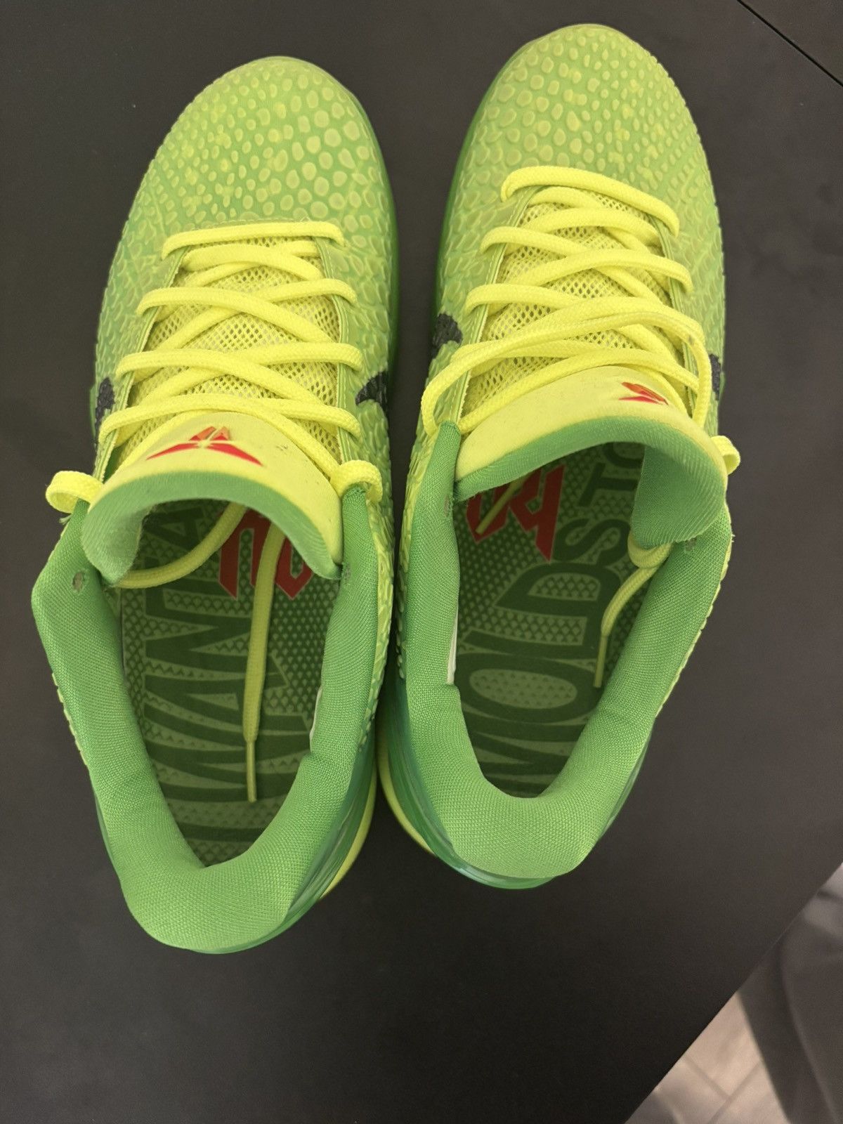 Nike Kobe 6 Grinch Size US 11 / EU 44 - 5 Thumbnail