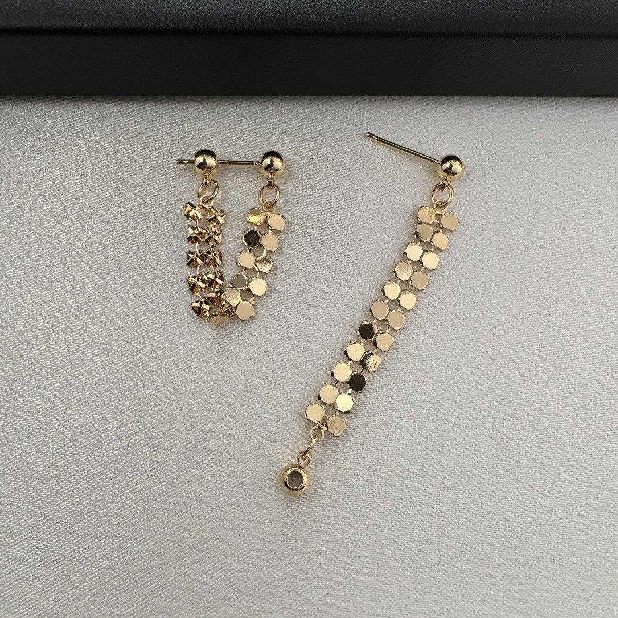 Other Elegant Metal Sequin Dangle Drop Earrings for Women Size ONE SIZE - 3 Thumbnail