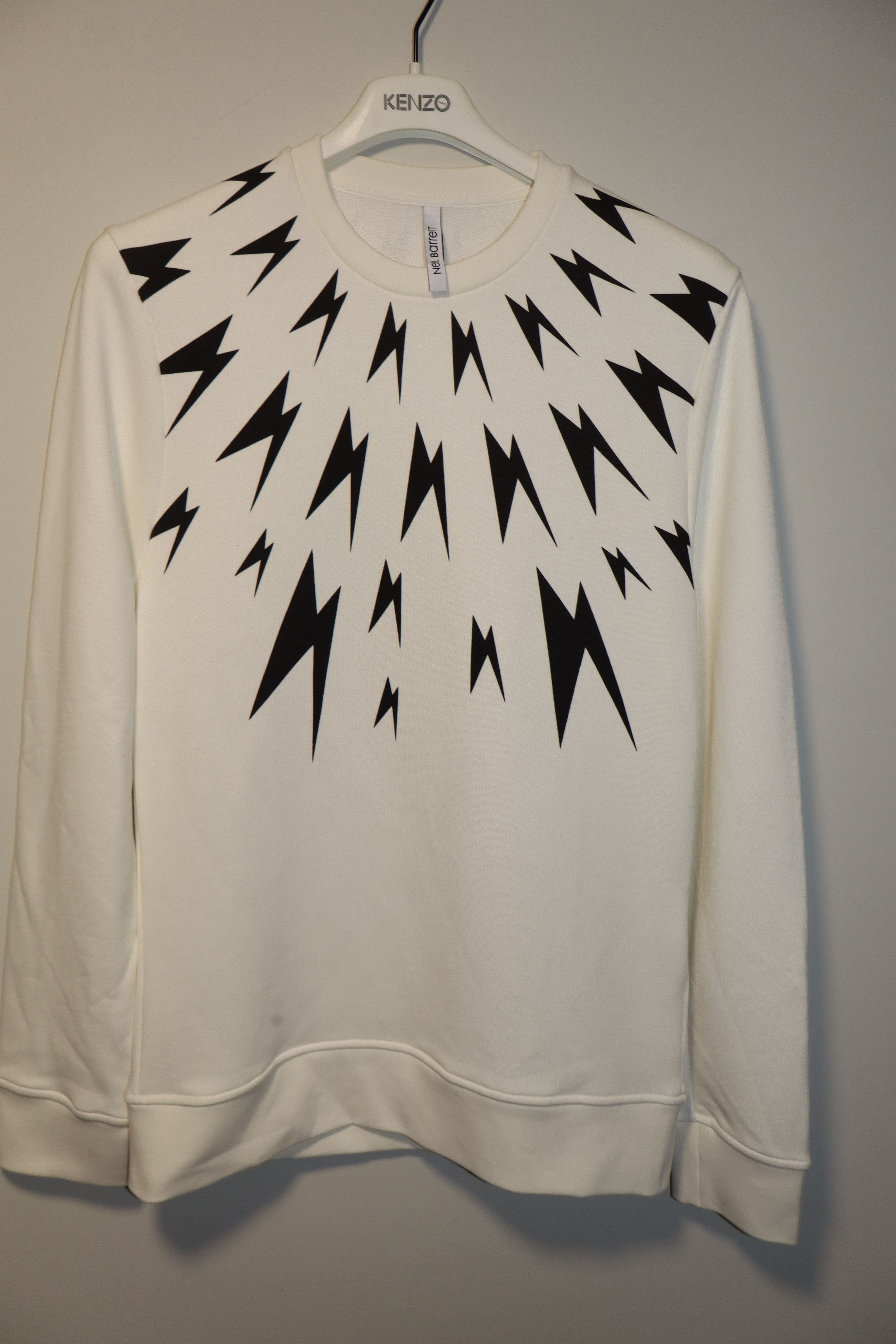 Neil Barrett Bolts print sweatshirt Size US S / EU 44-46 / 1 - 4 Thumbnail