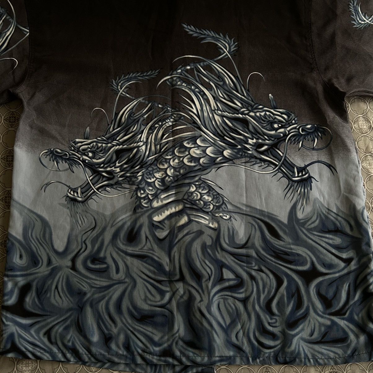 Other Japan Style Garment Shirt Button Down Japanese Dragon Size US XL / EU 56 / 4 - 18 Thumbnail