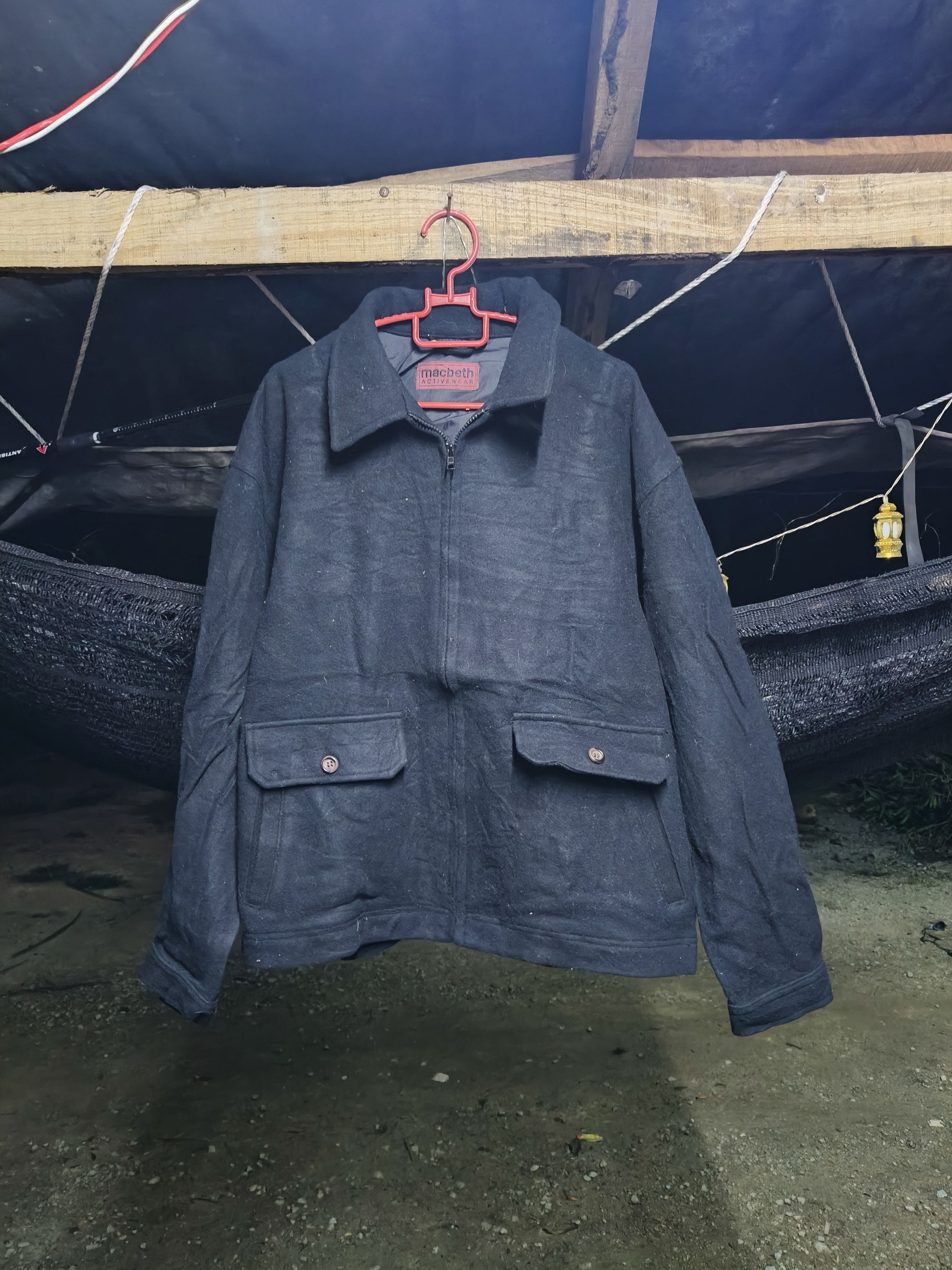 Macbeth Vintage Macbeth wool zipper Jacket Size US L / EU 52-54 / 3 - 1 Thumbnail