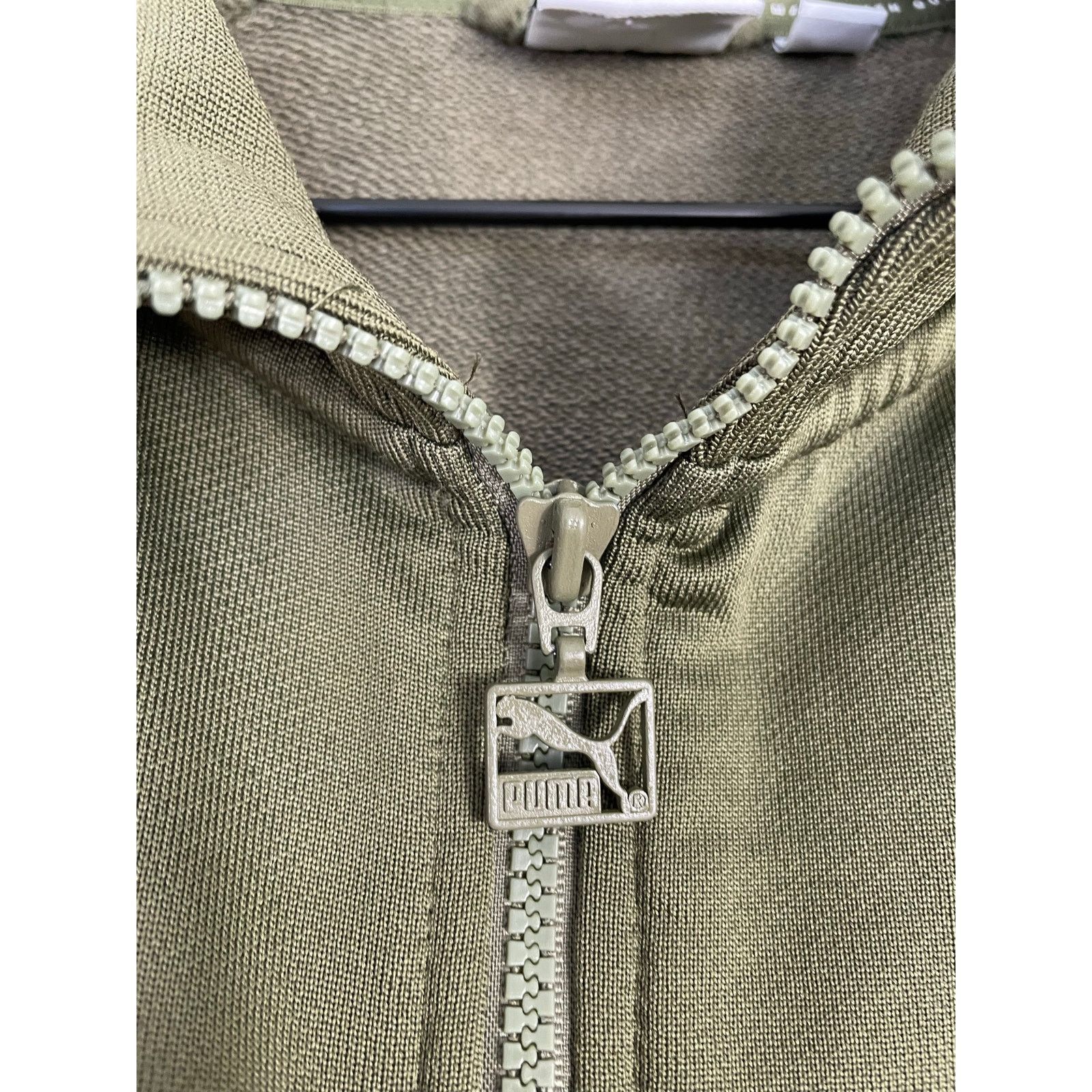 Puma Puma Women's Olive Green Track Jacket Size Small Size S / US 4 / IT 40 - 10 Thumbnail