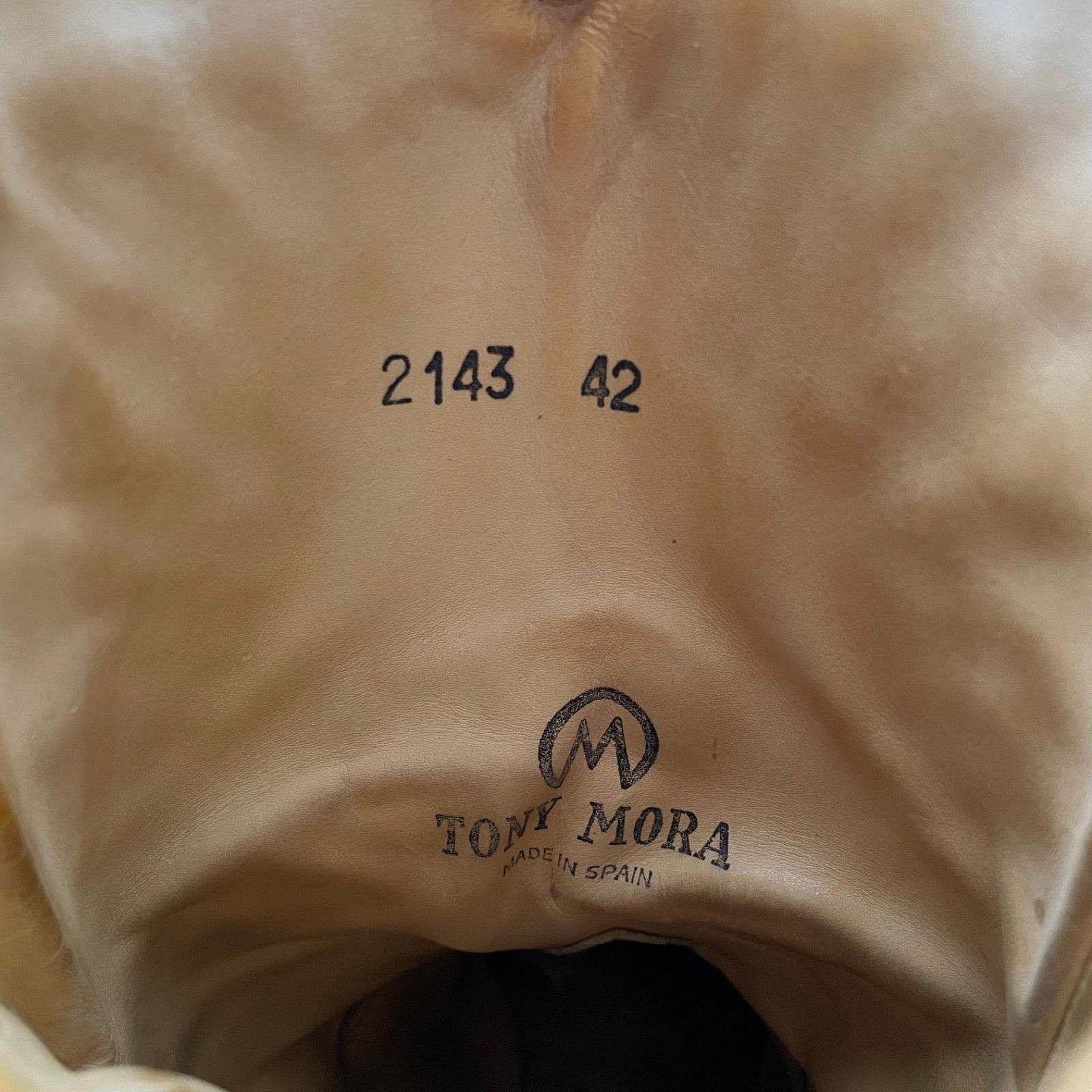 Vintage Tony Mora Vintage Spain Made Leather Western Boots 9661AC Size US 9 / EU 42 - 4 Thumbnail