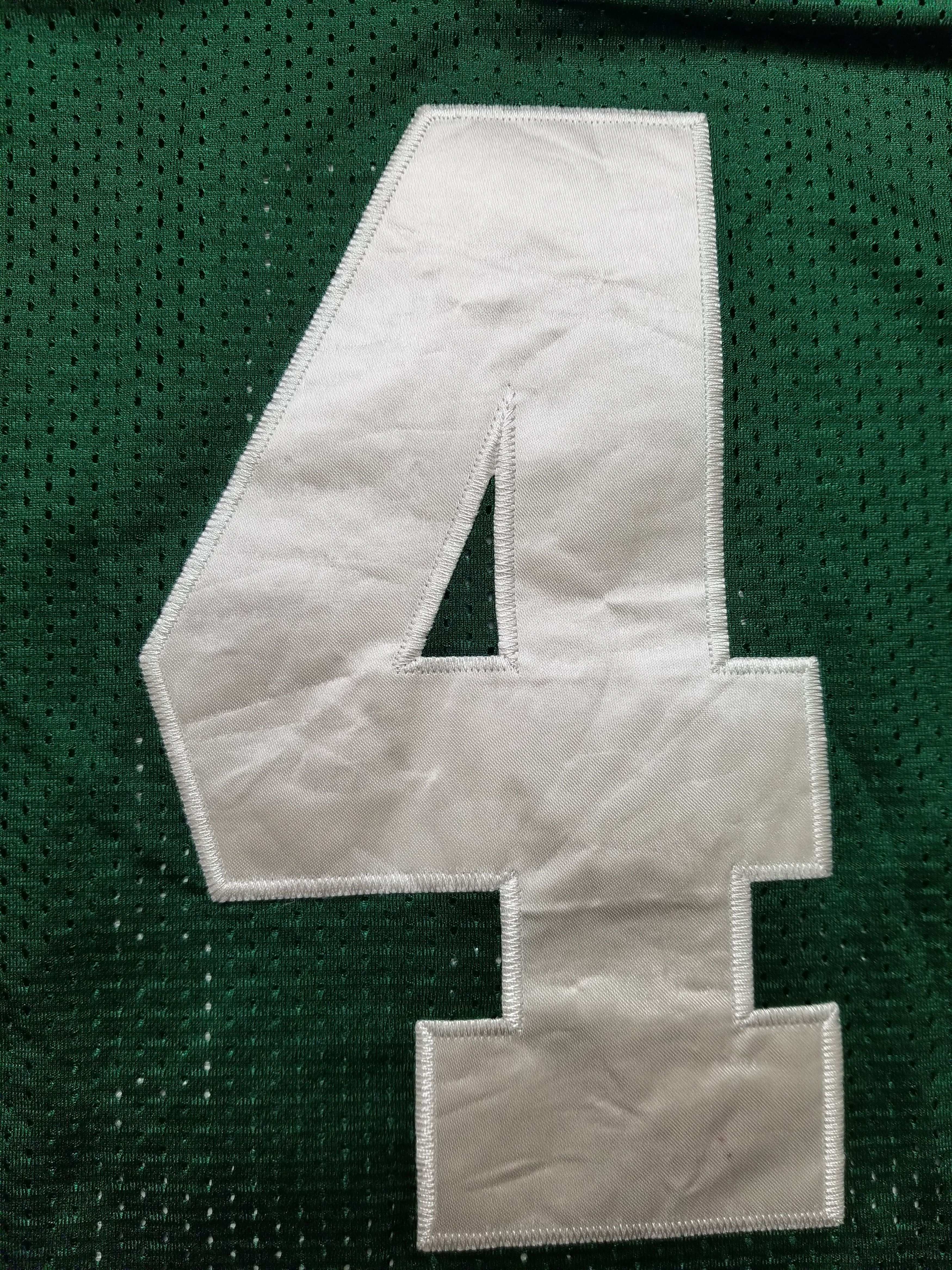 Mitchell & Ness NFL Packers 4 Brett Favre Throwback Jersey 75th Anniv. Patch Size US L / EU 52-54 / 3 - 8 Thumbnail