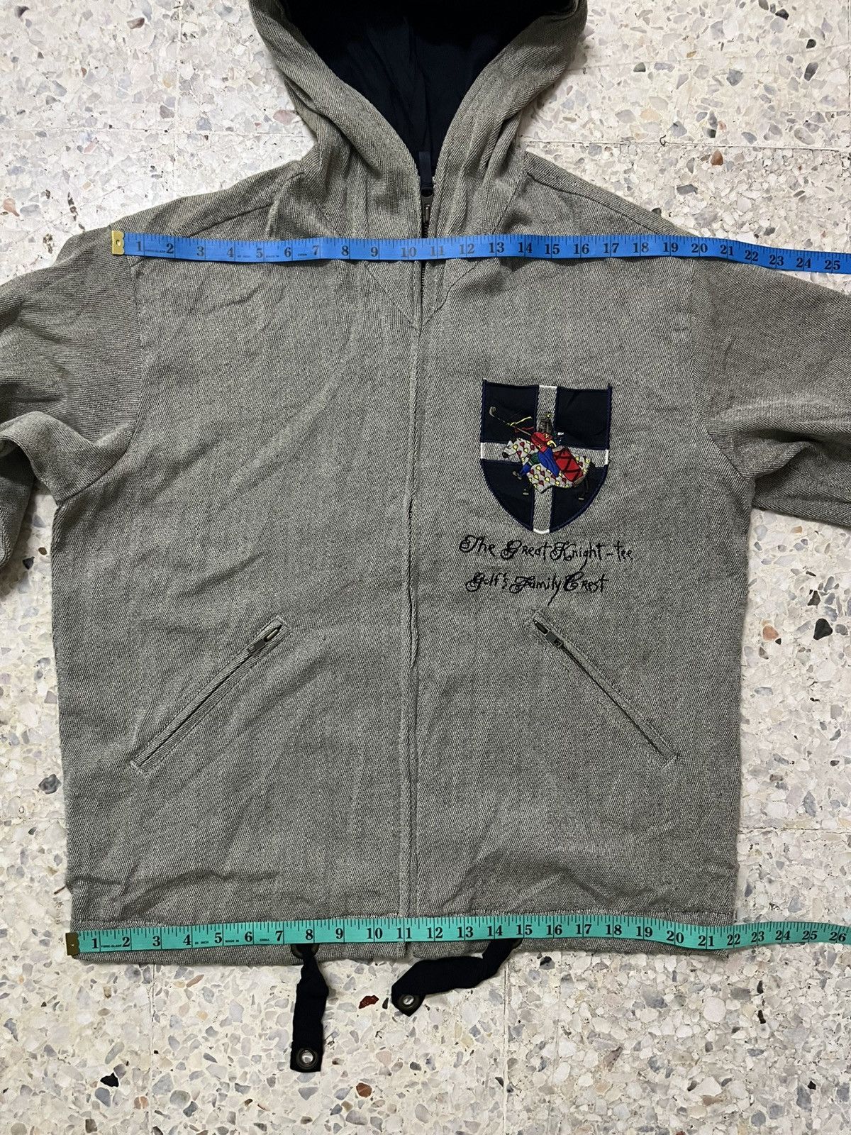 Jean Charles De Castelbajac VINTAGE JCC Castelbajac Sport "Great Knight" Wool Hoodie Size US XL / EU 56 / 4 - 13 Thumbnail