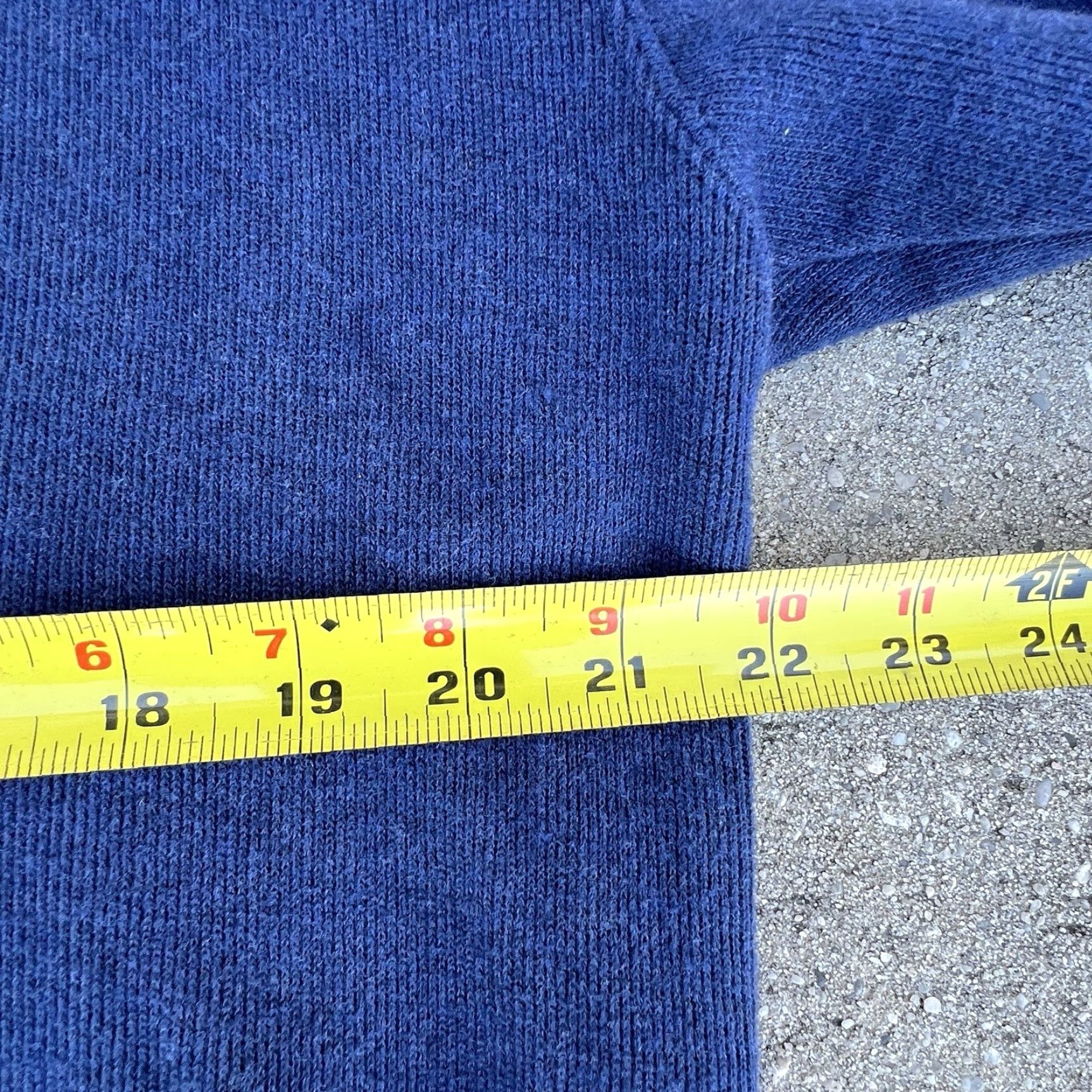 Orvis VINTAGE Orvis Sweater Pullover Long Sleeve Casual Men Size Large Blue Cotton Knit Logo 1/4 Zip Winter Fall Spring Size US L / EU 52-54 / 3 - 6 Thumbnail