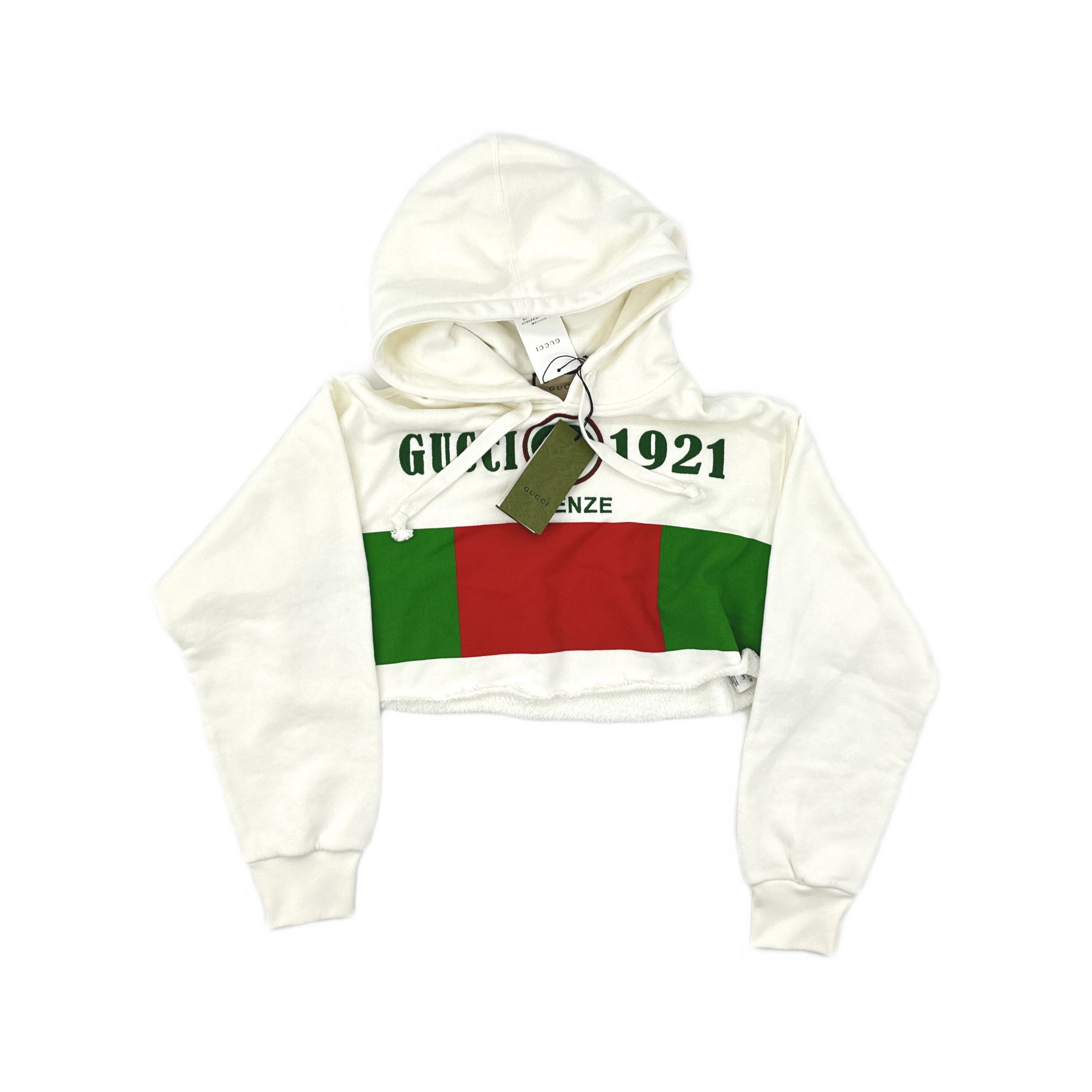 Gucci Gucci 1921 Logo Hoodie Size S Size S / US 4 / IT 40 - 1 Thumbnail