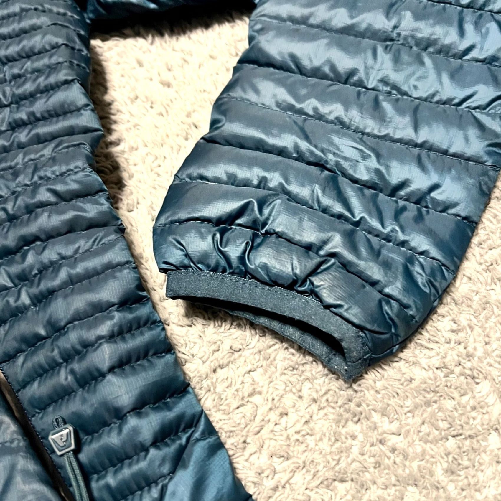 Eddie Bauer VINTAGE Eddie Bauer Puffer Jacket Womens Medium Blue Green Pertex EB800 Down Coat flaw Size M / US 6-8 / IT 42-44 - 7 Thumbnail