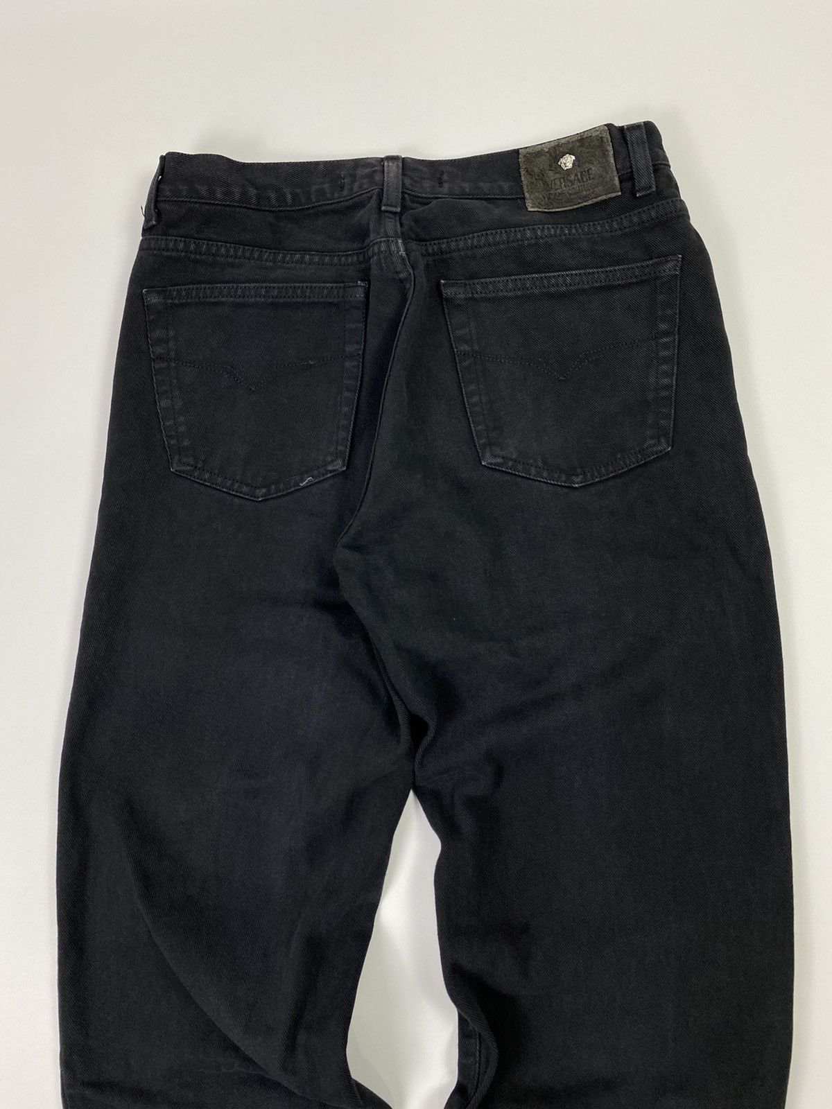Versace Jeans Couture versace black jeans pant Size US 28 / EU 44 - 12 Thumbnail