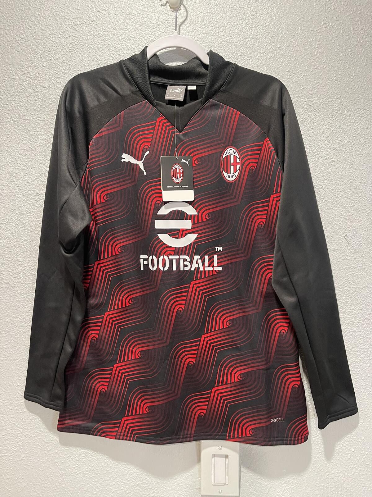 Puma Puma AC Milan Men's Football Jersey Medium Size US M / EU 48-50 / 2 - 1 Thumbnail