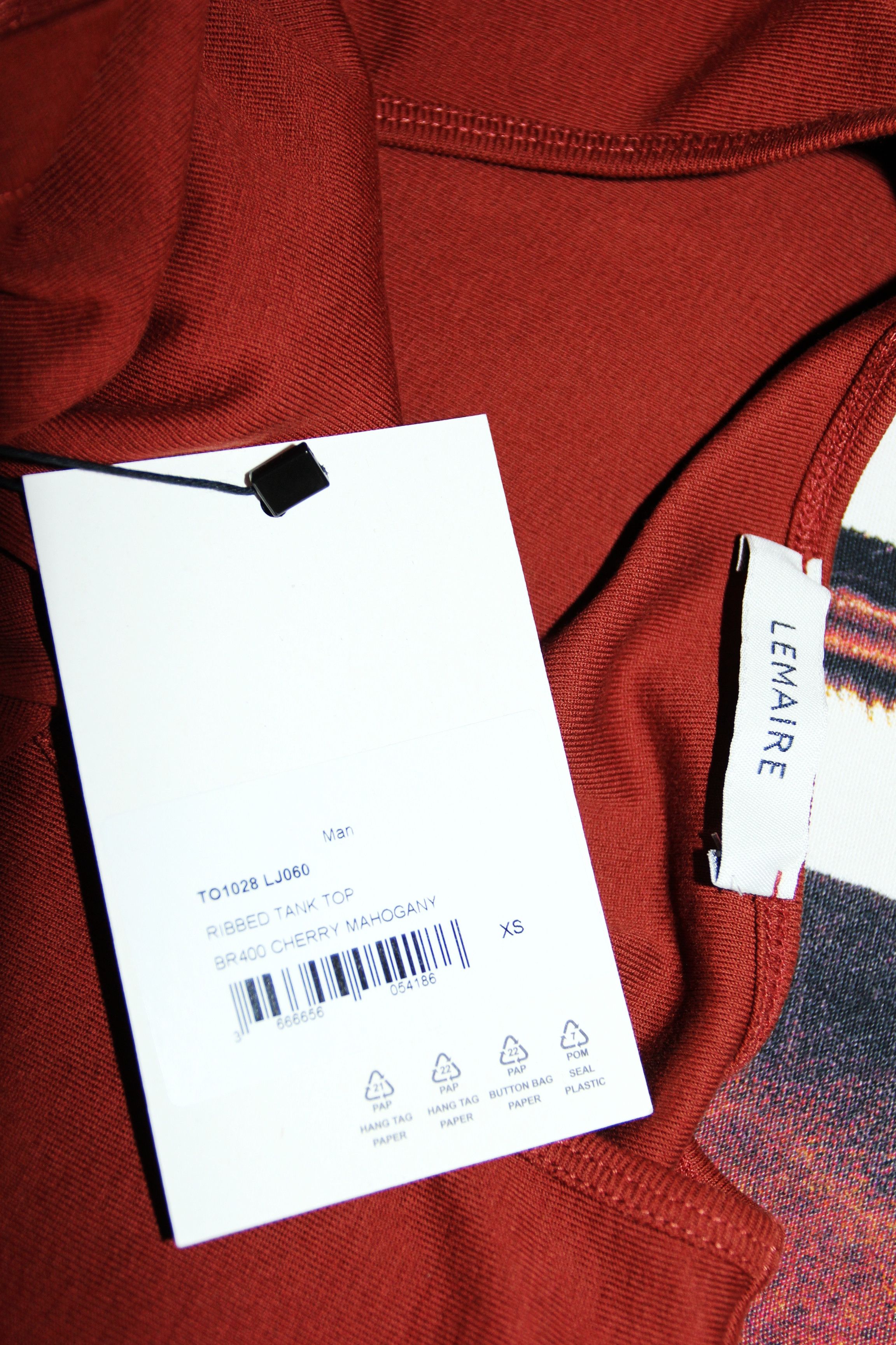 Lemaire BNWT SS23 LEMAIRE RIBBED TANK TOP XS Size US XS / EU 42 / 0 - 8 Thumbnail