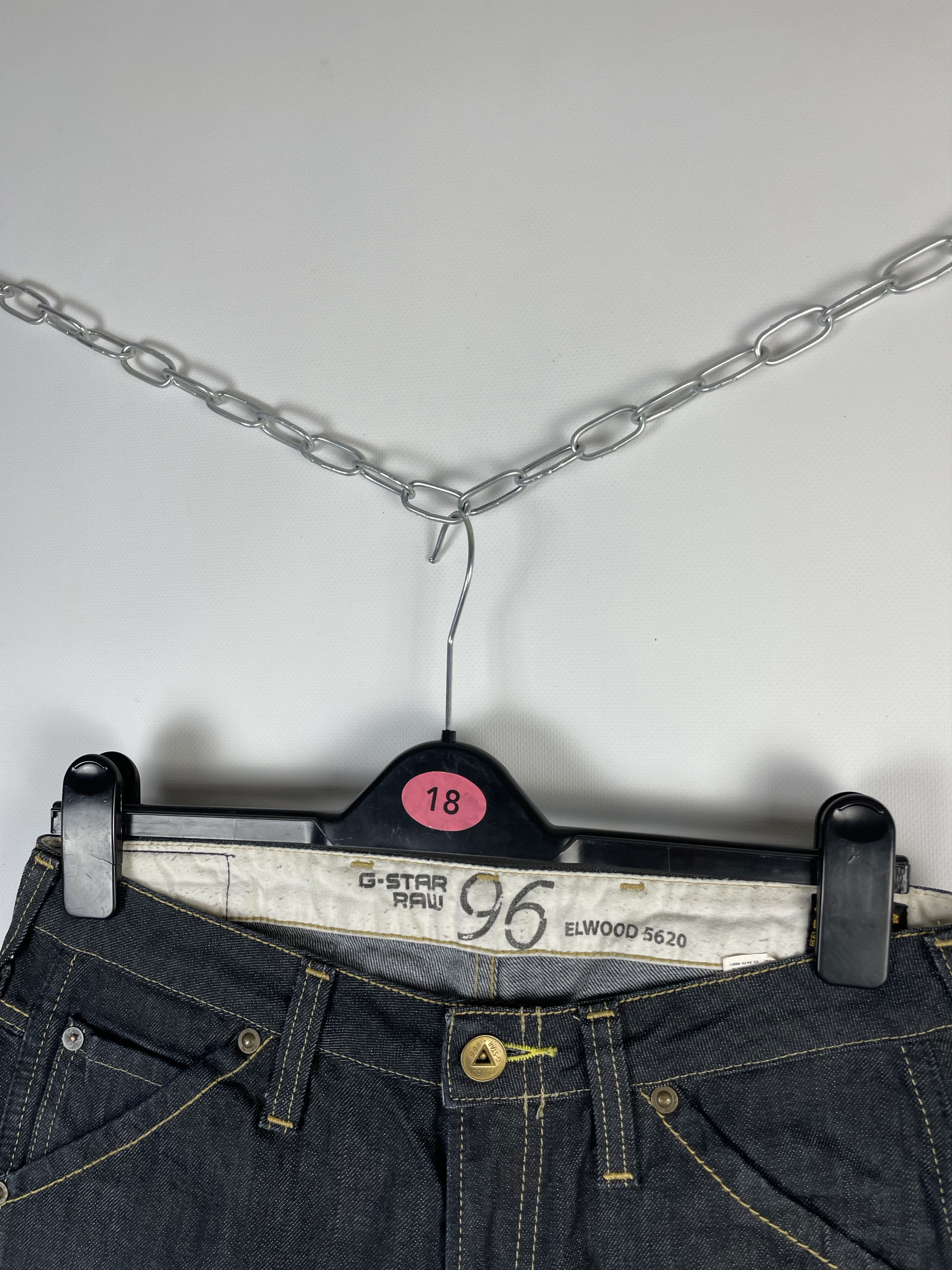 G-Star × Vintage Vintage G-Star Raw 96 Pants Double Knee Jeans Size US 28 / EU 44 - 8 Thumbnail