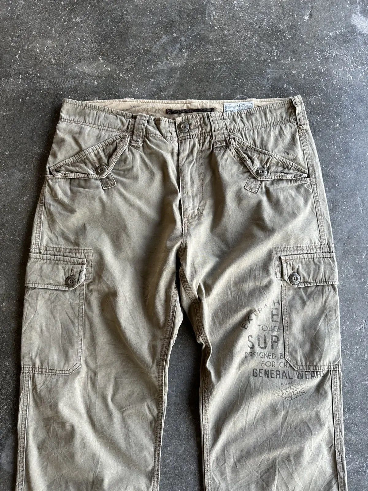 Generic Surplus W35 L31 🔥STEALS! VINTAGE SURPLUS JAPAN TROUSERS CARGO PANTS Size US 35 - 3 Thumbnail
