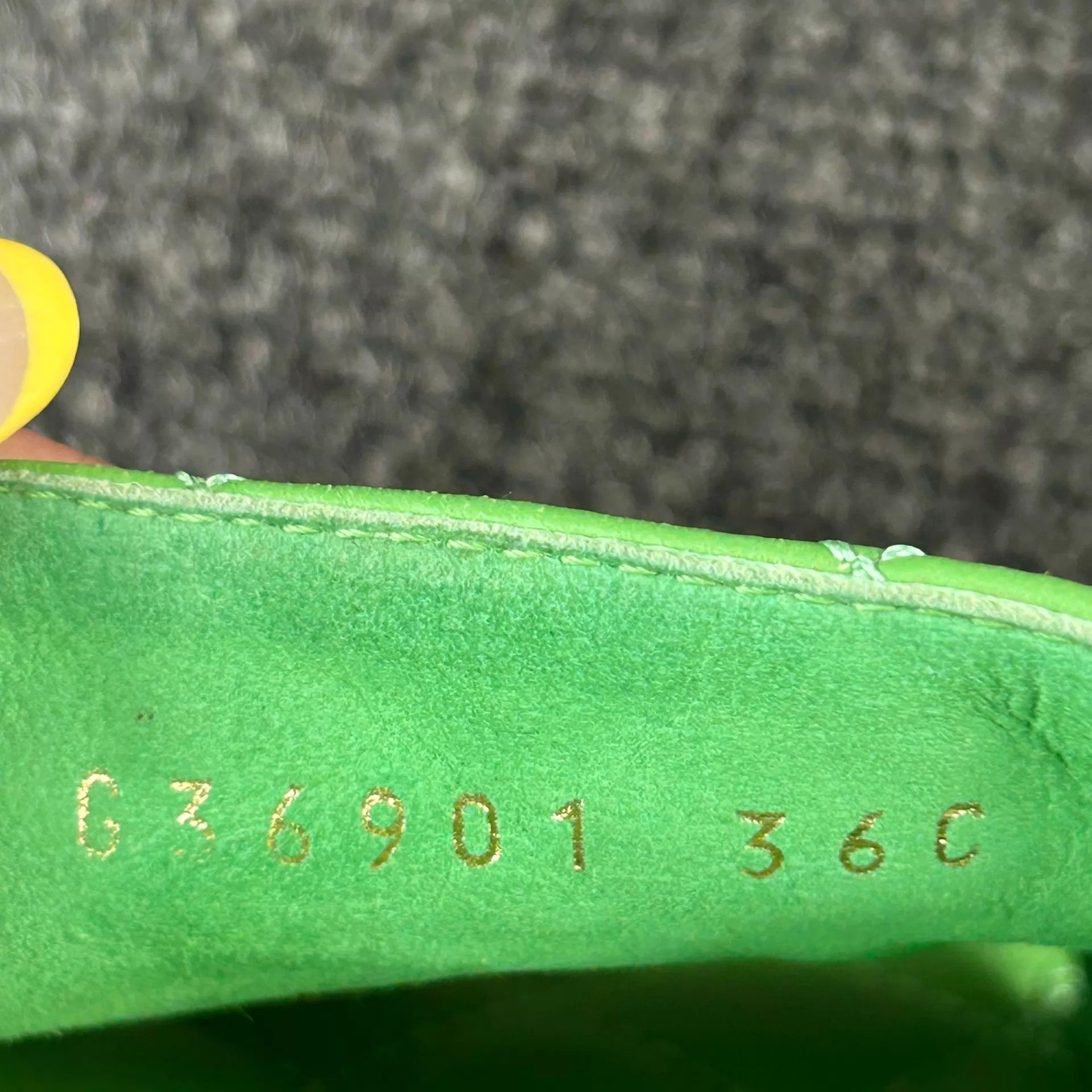 Chanel Chanel Pre-Owned Green Lambskin Slippers Size 36 Size US 5.5 / IT 35.5 - 7 Thumbnail