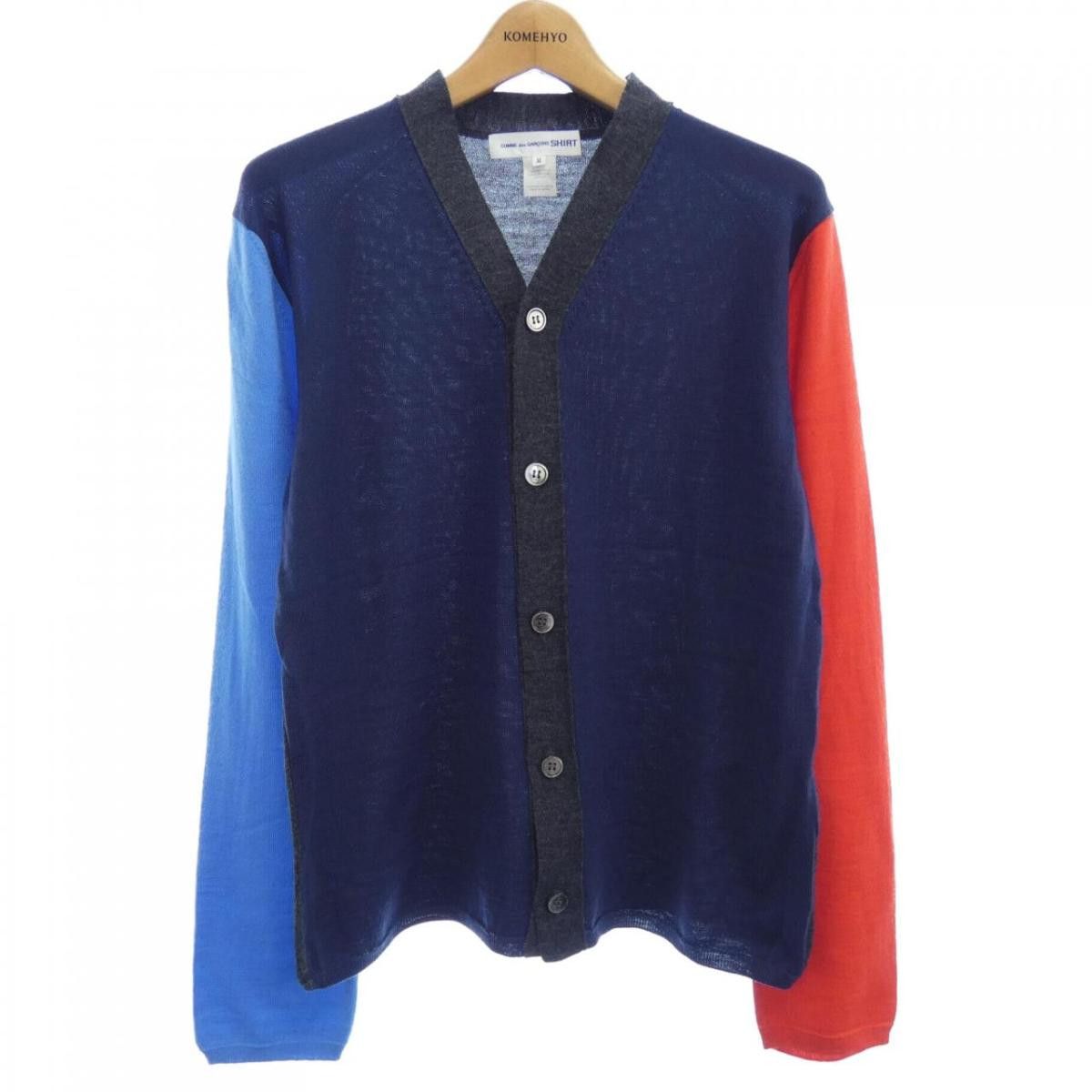 Comme des Garcons Sweater Switching Cardigan Multicolor Size US M / EU 48-50 / 2 - 1 Thumbnail