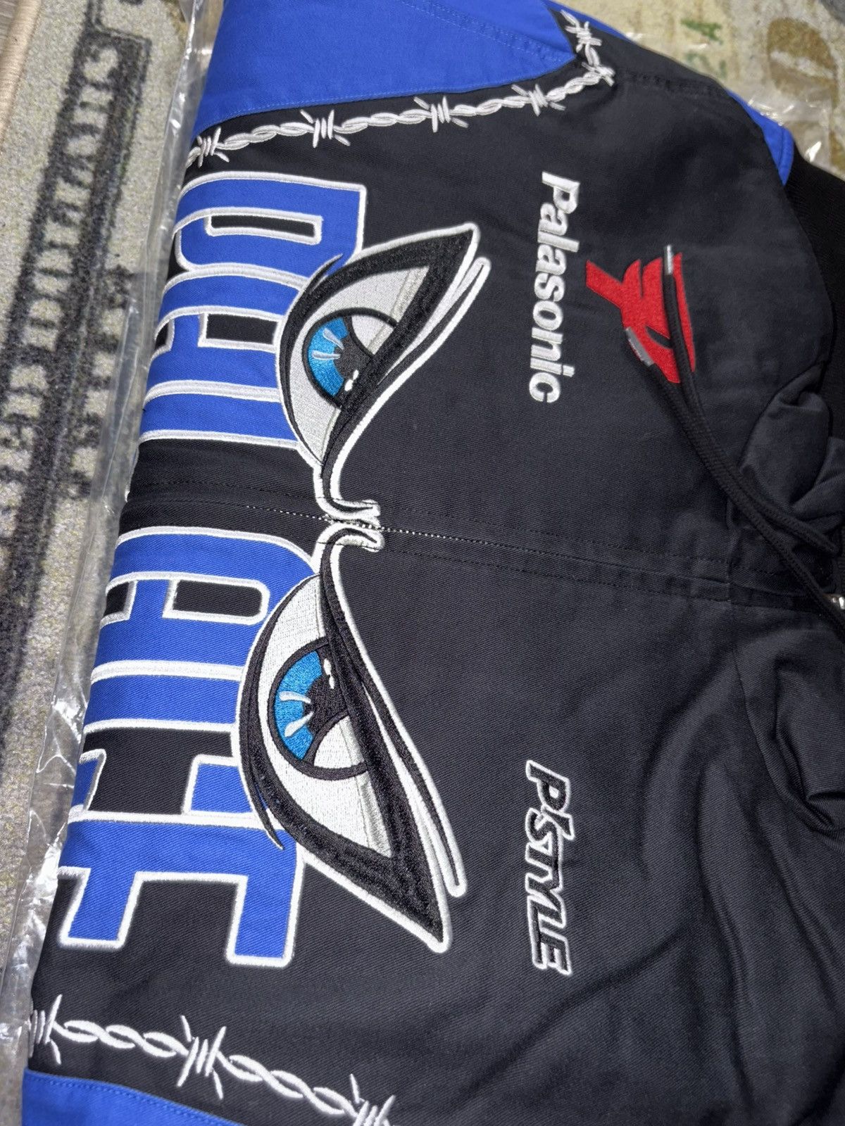 Palace Palace Need For P’s Jacket Black Blue Size US L / EU 52-54 / 3 - 2 Thumbnail
