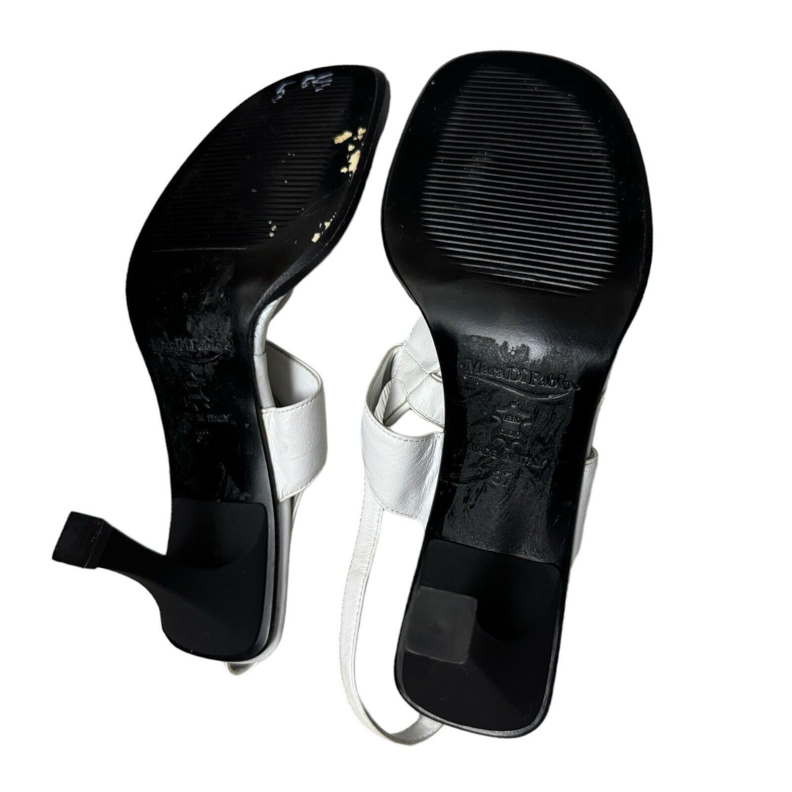 Designer MARA DI FABIO Italian Luxury Designer Beaded Heels Sandals Size US 6.5 / IT 36.5 - 6 Thumbnail