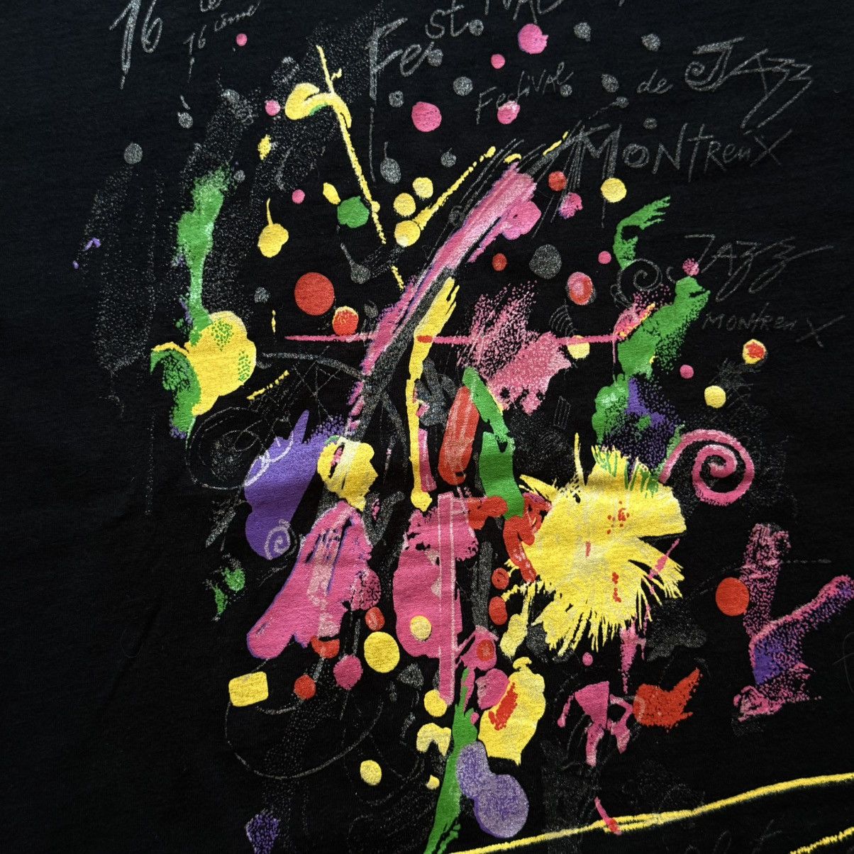 Band Tees 1982 Montreux Jazz Festival Archive Big Logo T-shirt Size US M / EU 48-50 / 2 - 5 Thumbnail