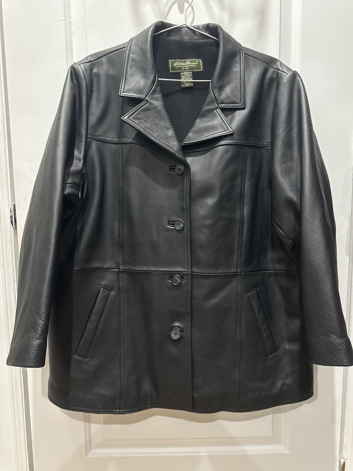Men's Eddie Bauer Leather Jackets | Grailed