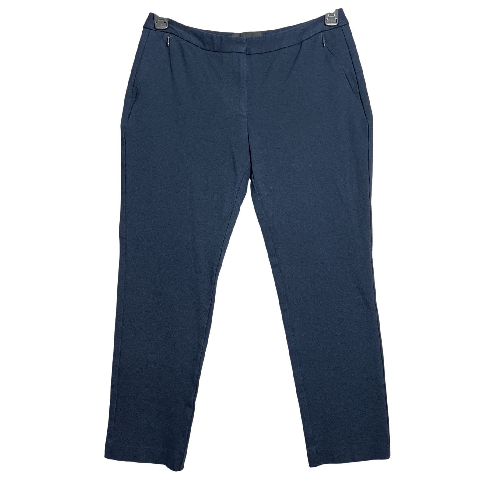 KOBI HALPERIN Kobi Halperin Alexandra Navy Ankle Pants 10 Size 32" / US 10 / IT 46 - 1 Thumbnail