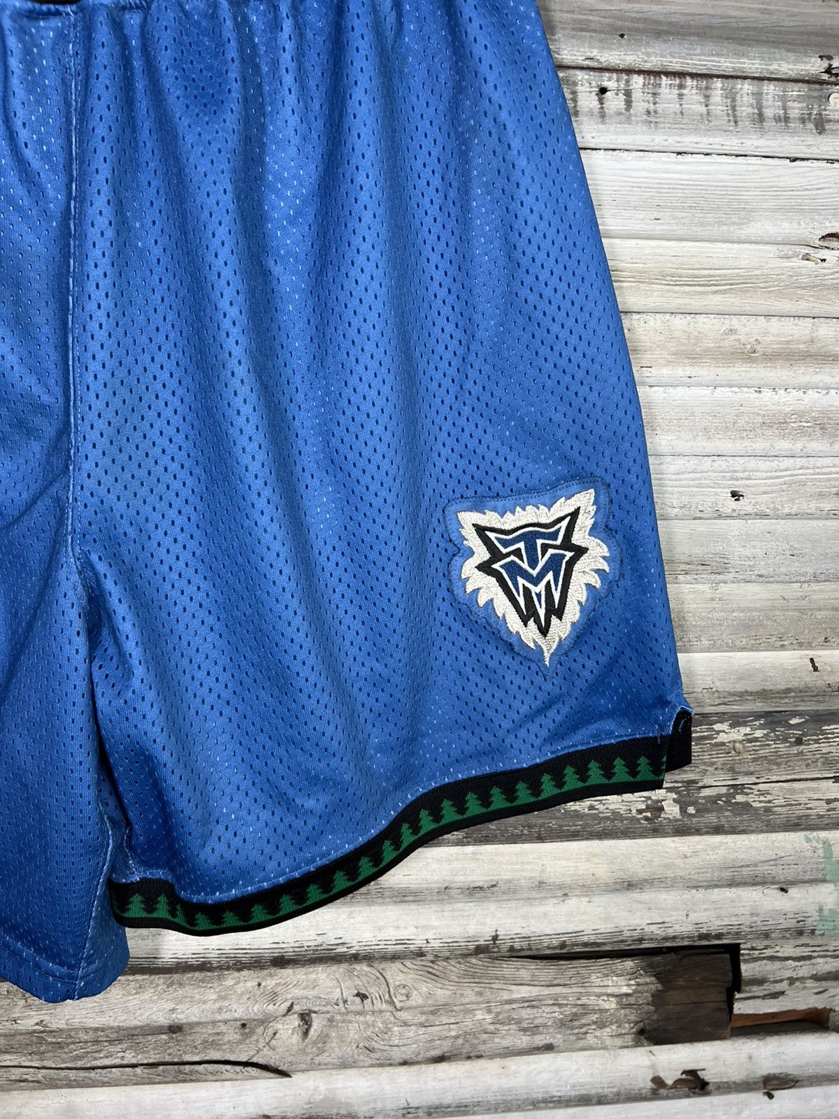 Starter × Vintage Vintage Minnesota Timberwolves Starter Shorts Size US 36 / EU 52 - 4 Thumbnail