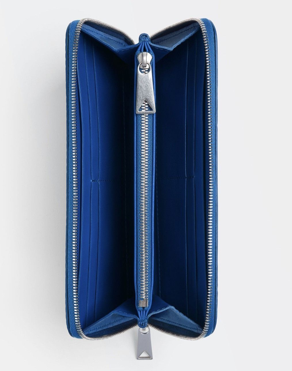 Bottega Veneta o1n1vont1124 Size: OS / Zip Around Wallet in Blue Size ONE SIZE - 2 Thumbnail