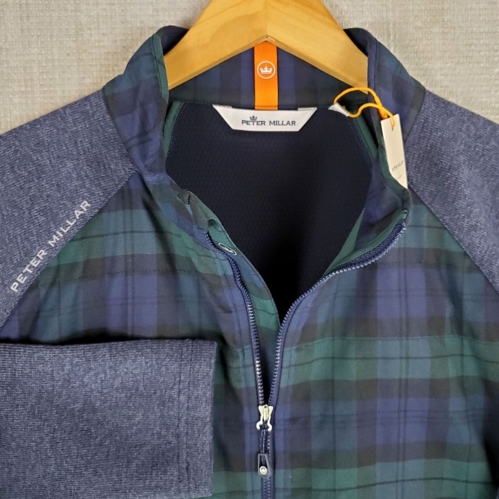 Peter Millar Peter Millar Crown Sport Full Zip Light Insulated Performance Flannel Jacket Size US XL / EU 56 / 4 - 4 Thumbnail