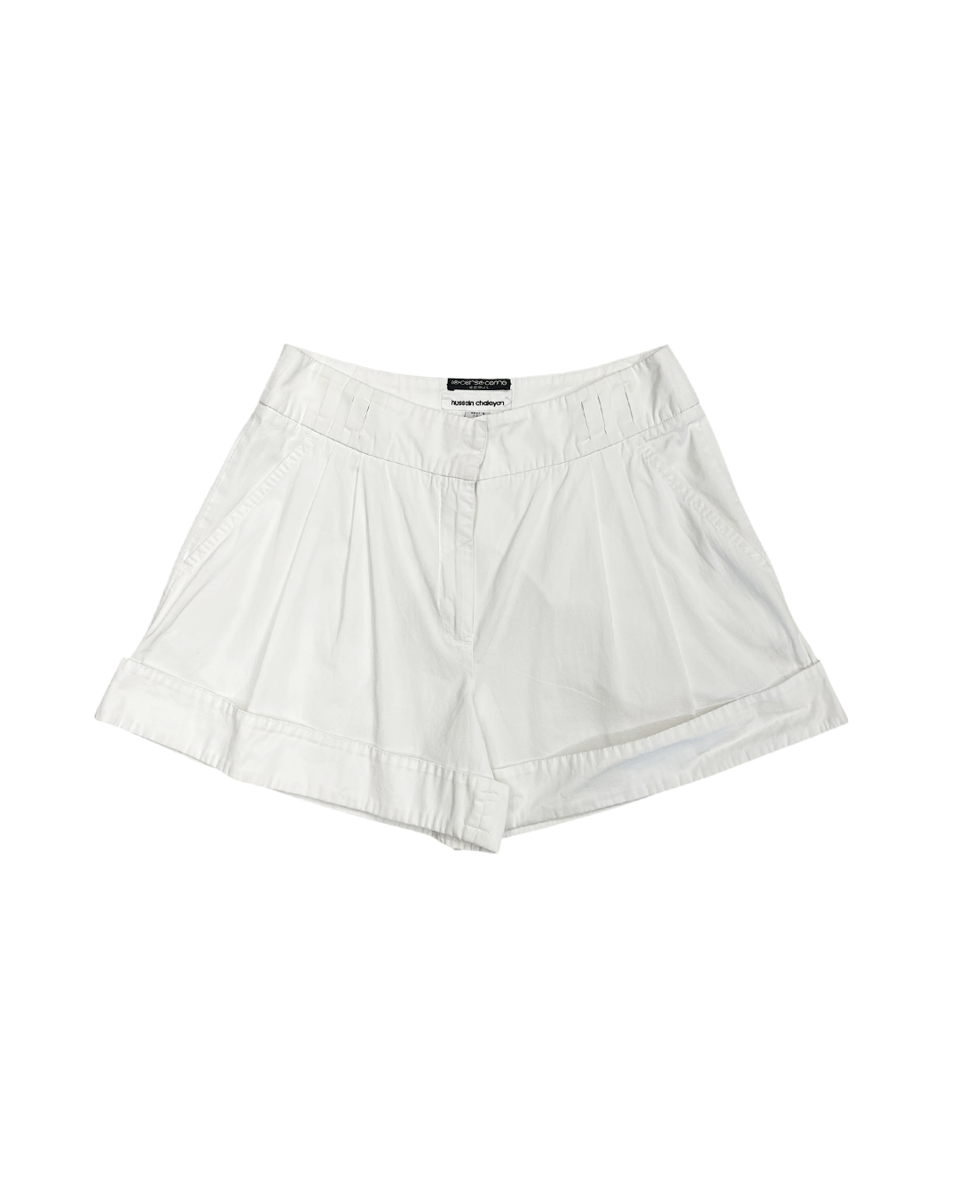 Hussein Chalayan Hussein Chalayan Two Tuck Folded Shorts Size 28" / US 6 / IT 42 - 1 Thumbnail