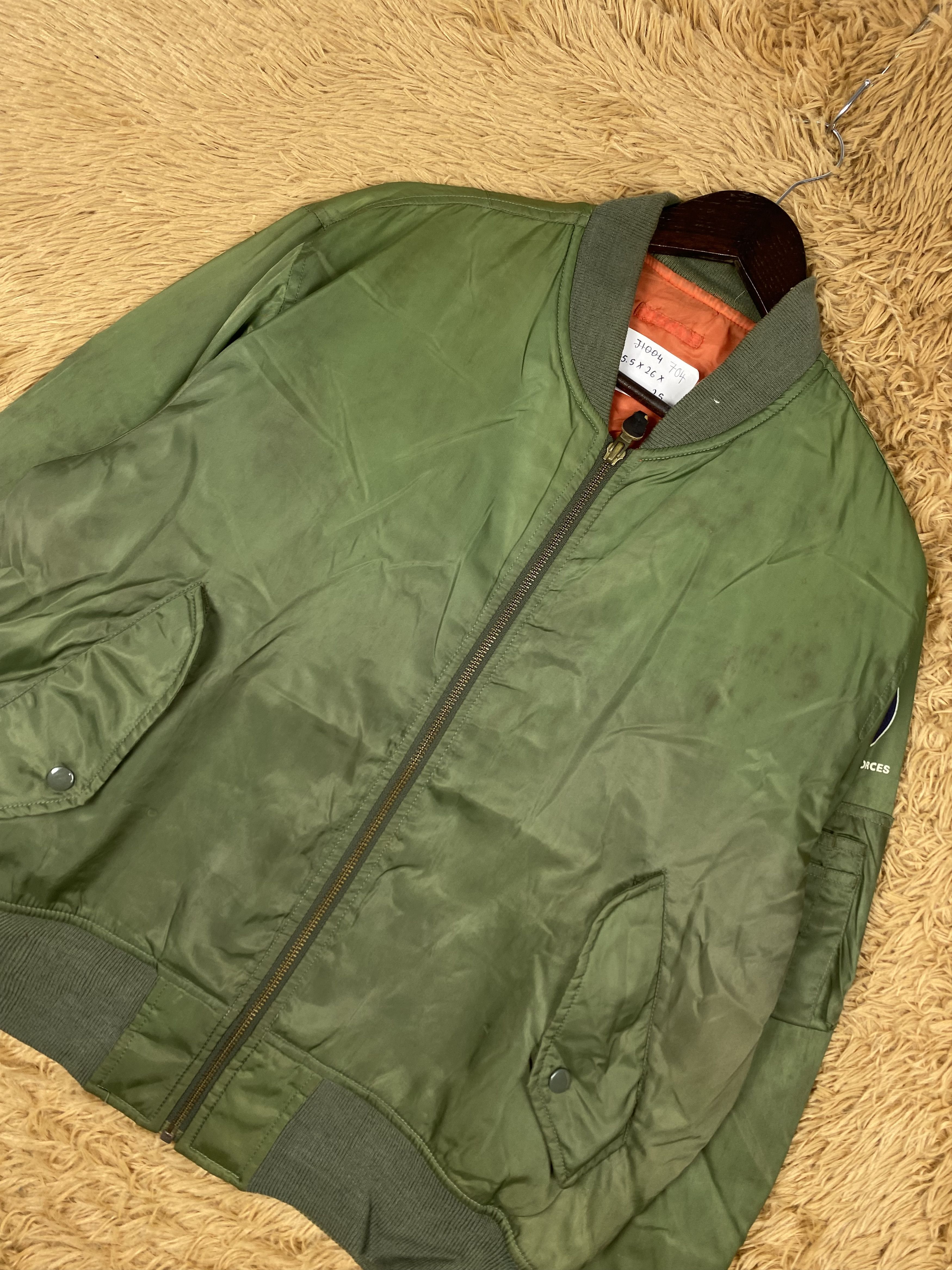 Vintage Vintage Air Force Bombers Jacket DJ0704 Size US L / EU 52-54 / 3 - 2 Thumbnail