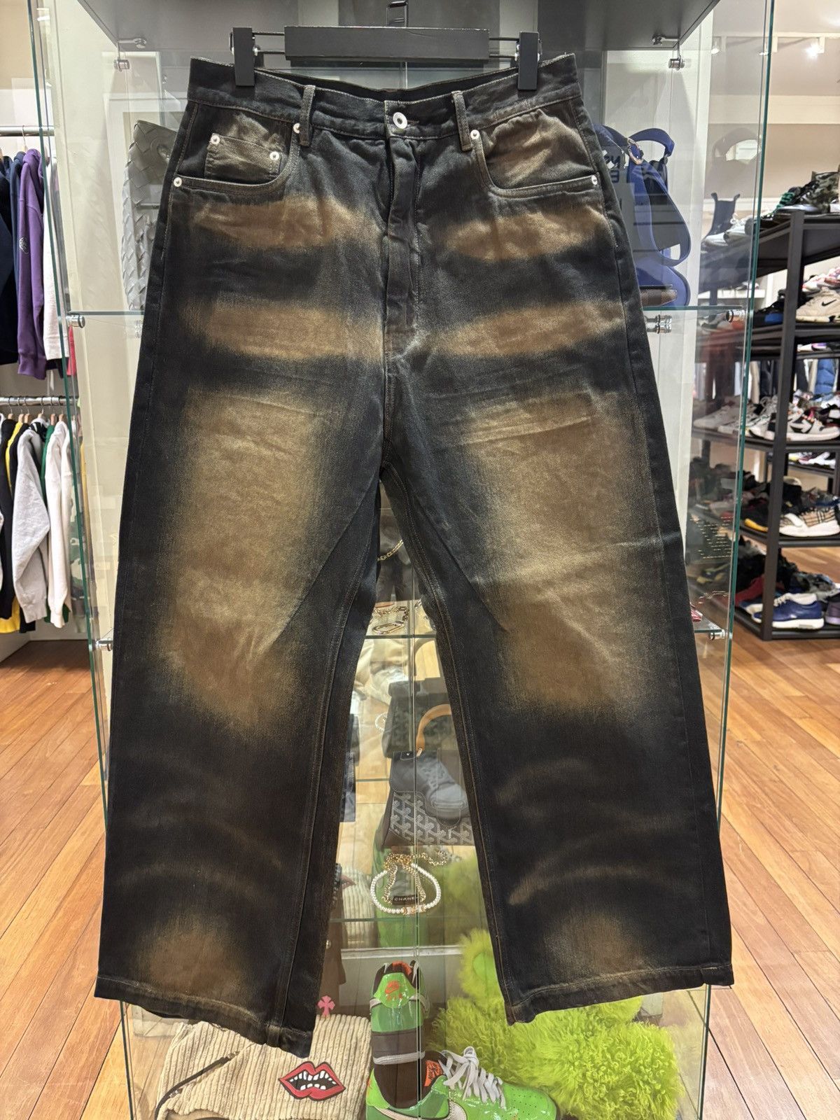 Rick Owens DRKSHDW Mud Wash Denim Jeans