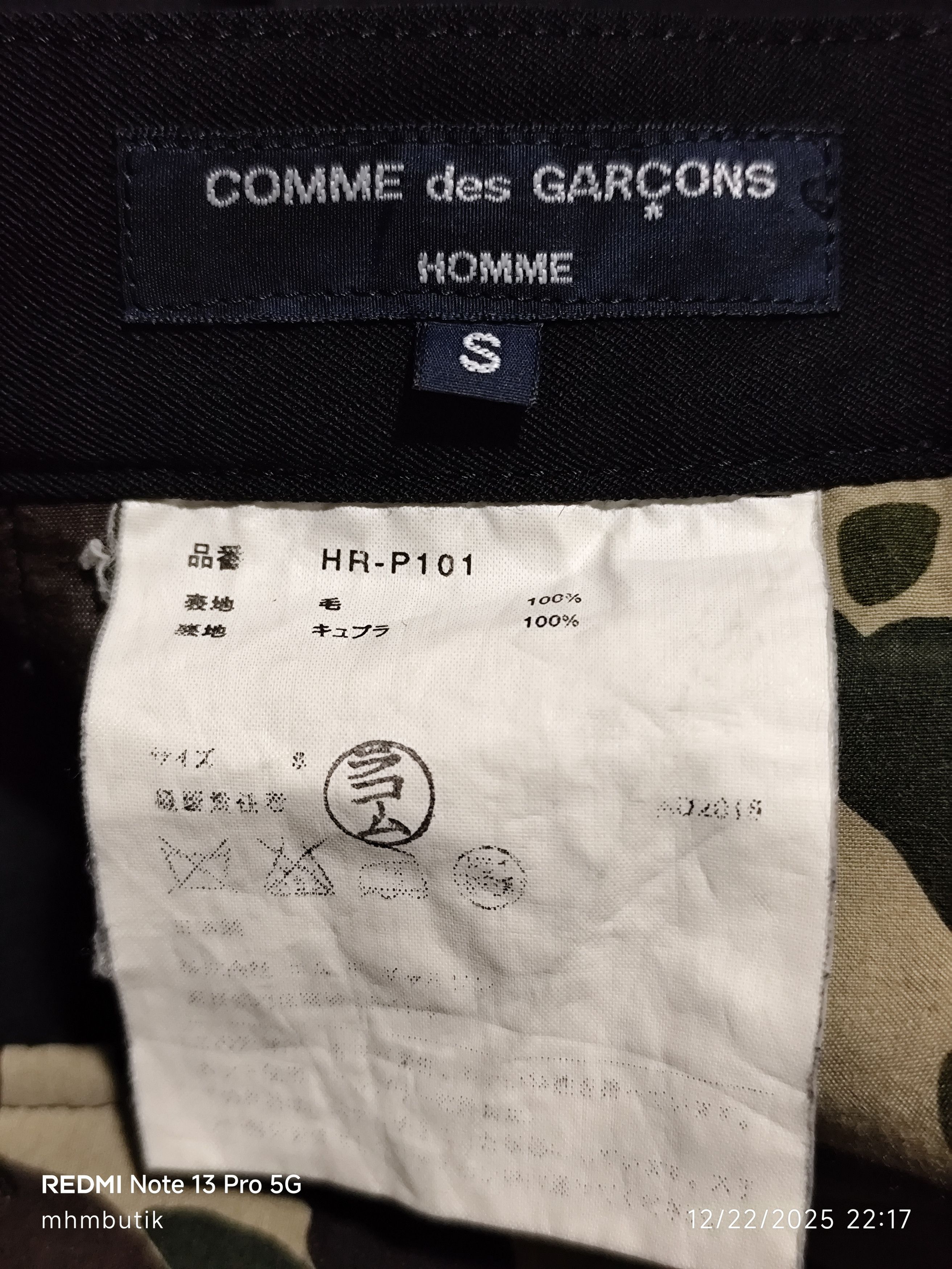 Comme des Garcons Comme des Garcons Pant Size US 32 / EU 48 - 1 Thumbnail