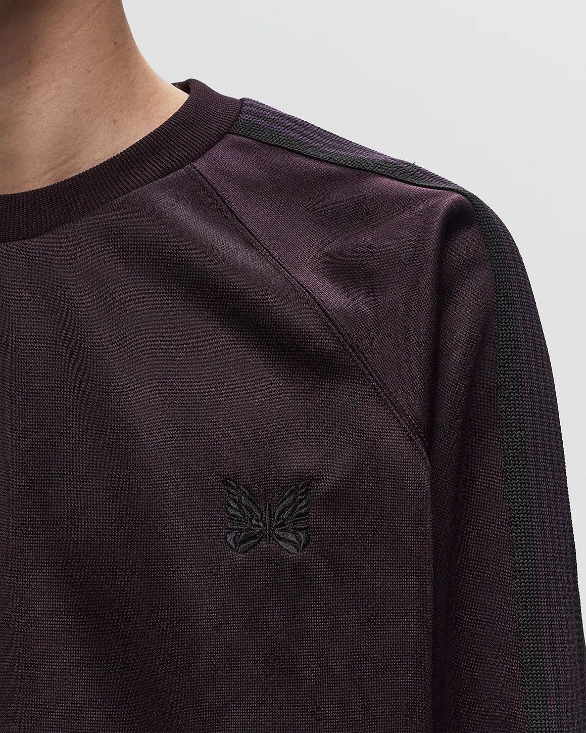 Needles Needles Track Crew Neck Shirt Dark Purple Size US M / EU 48-50 / 2 - 2 Thumbnail