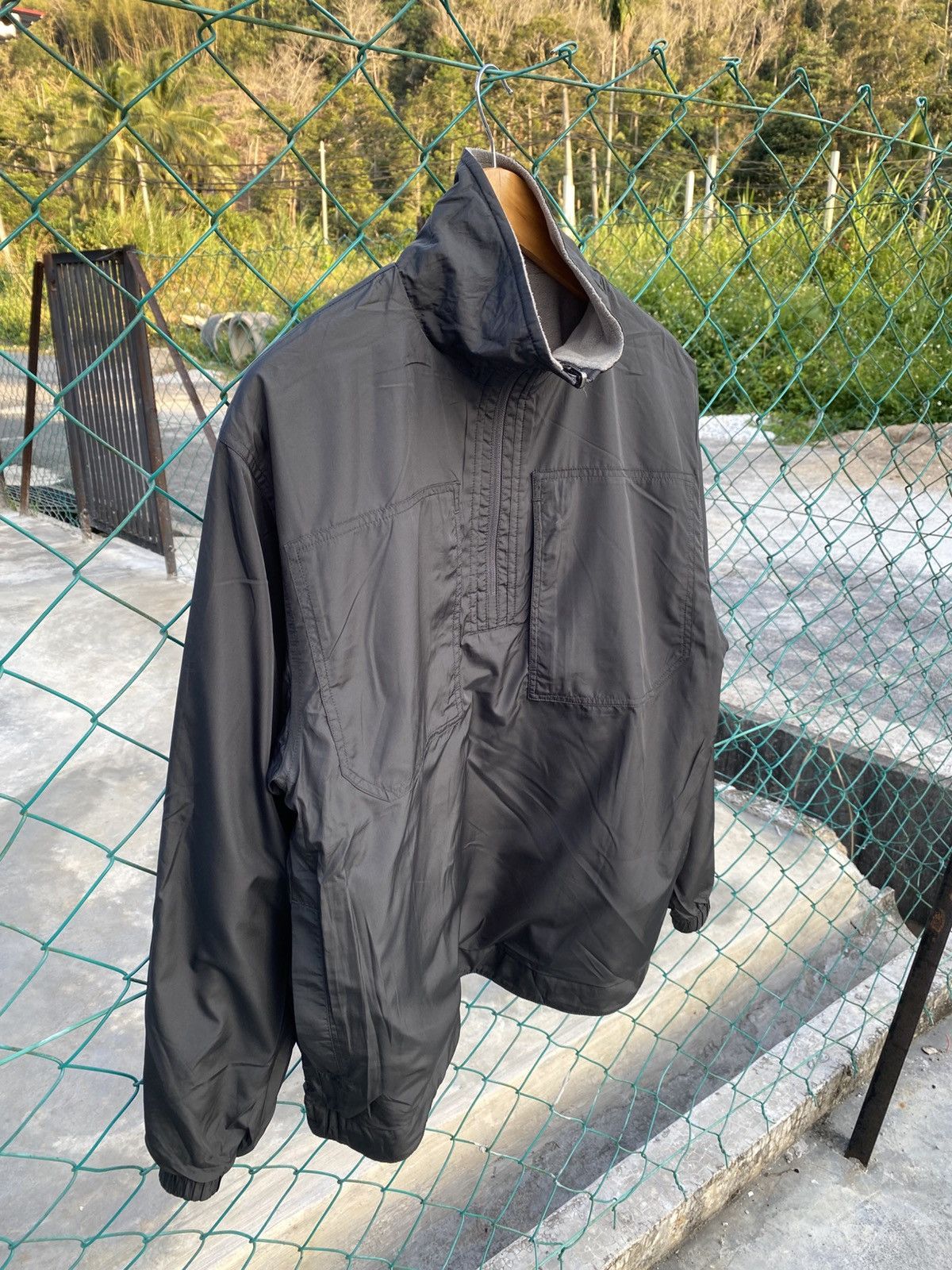 Benetton Vintage Benetton formula 1 riversible anorak fleece jacket Size US L / EU 52-54 / 3 - 7 Thumbnail