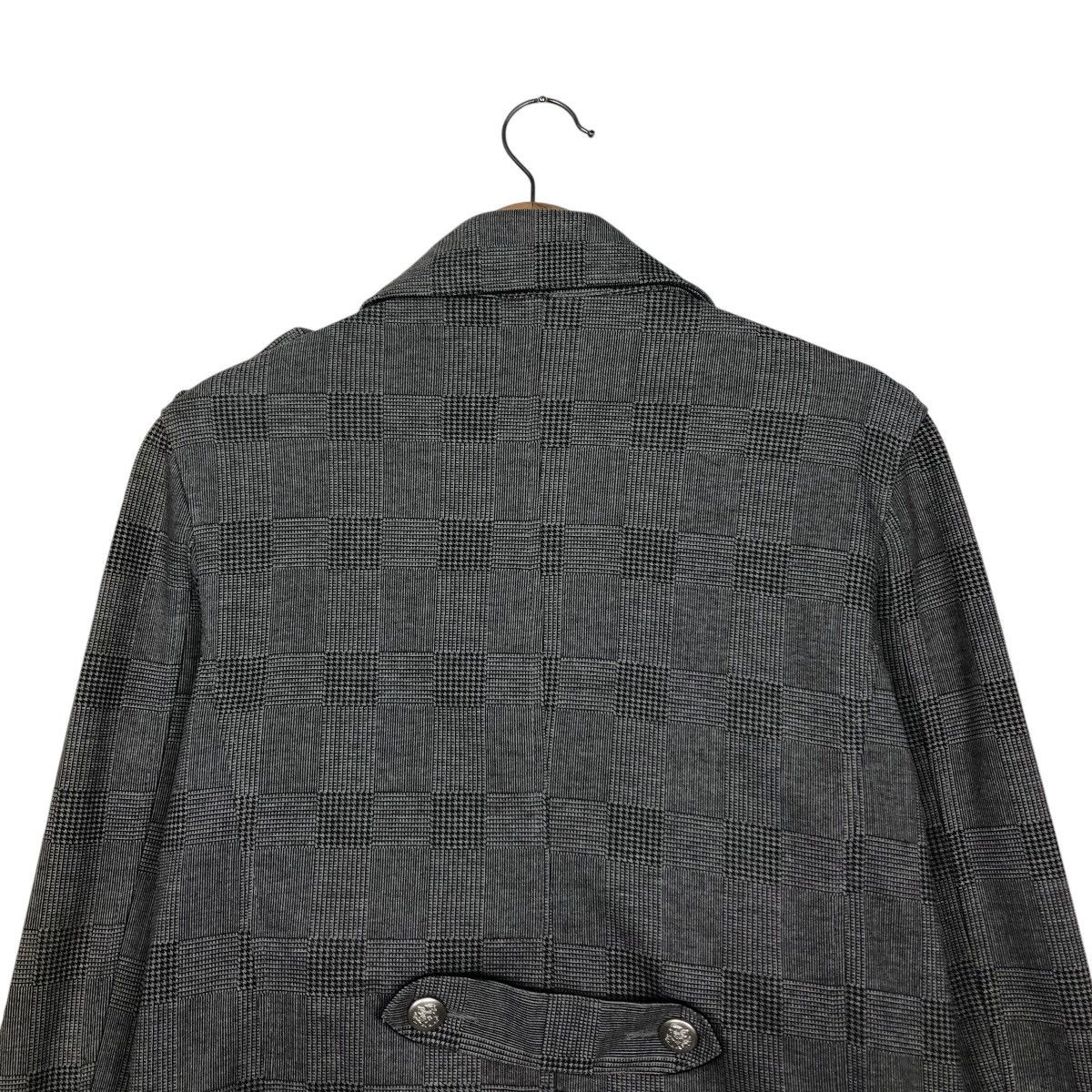 Japanese Brand 📌Cropped Biker Jacket Double Collar Pincponc Size US M / EU 48-50 / 2 - 12 Thumbnail