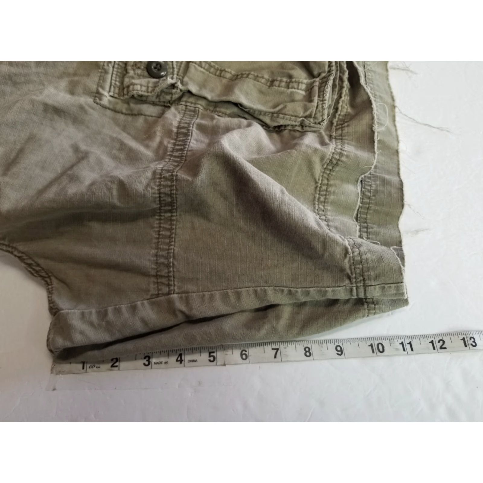 Polo Ralph Lauren VINTAGE Polo Ralph Lauren Cargo Shorts 36 Khaki Canvas Distressed Cargo Pocket Men Regular Belt Loops Brown Short Size US M / EU 48-50 / 2 - 4 Thumbnail