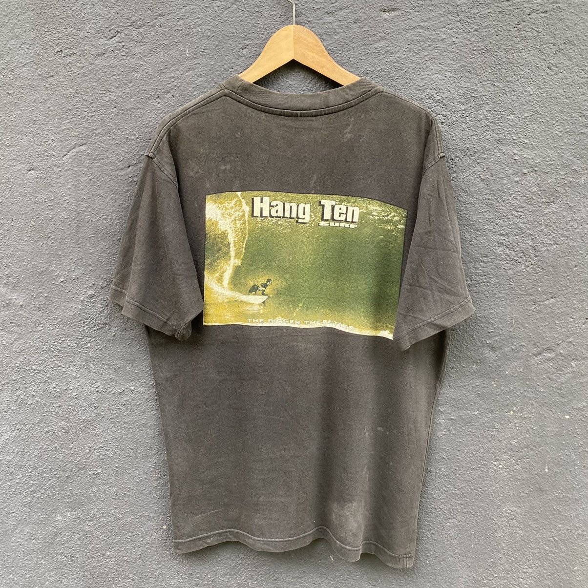 Hang Ten Thrashed Faded Vintage 90s HangTen Australia Surf ERD GRUNGE Size US L / EU 52-54 / 3 - 1 Thumbnail