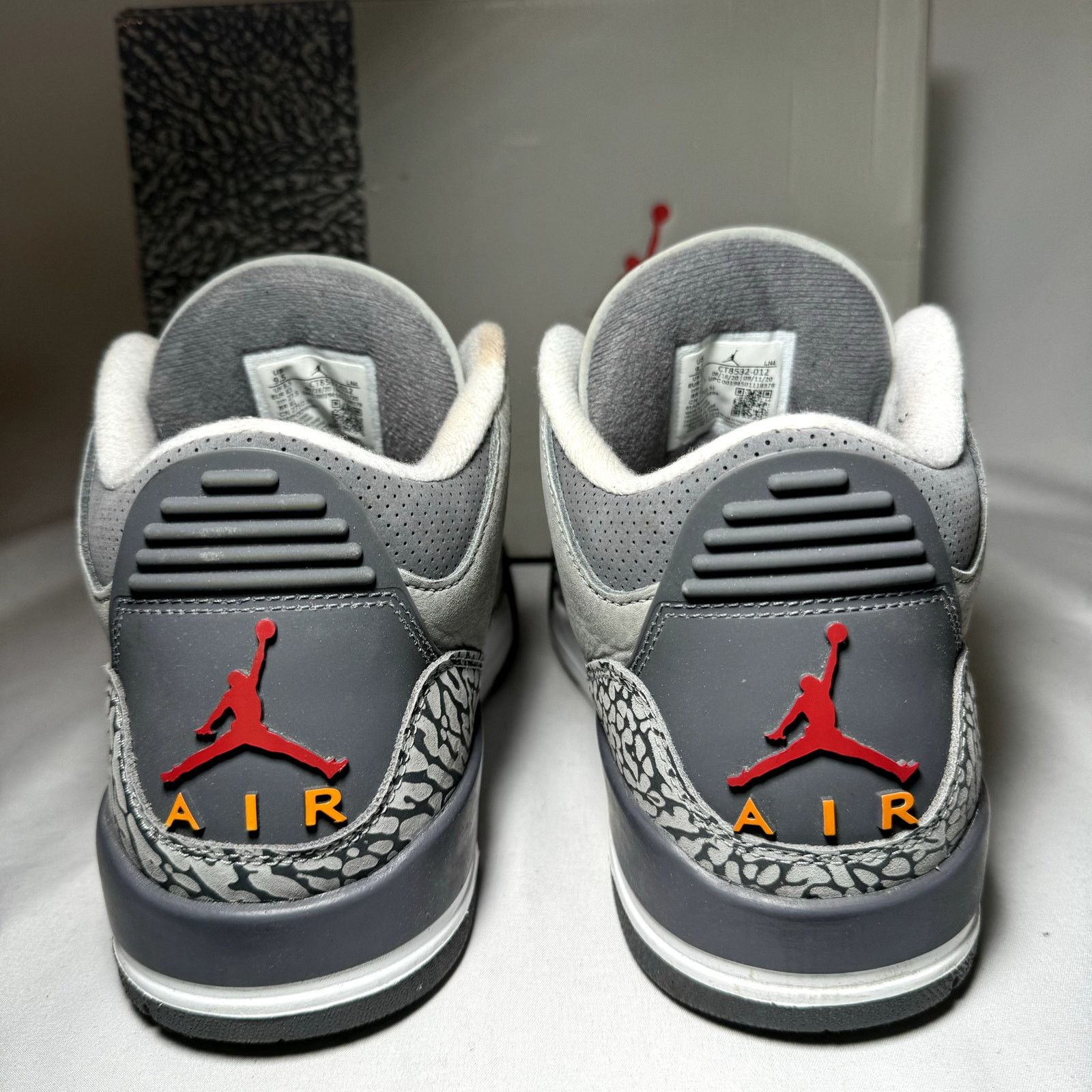 Jordan Brand × Nike Size 9.5 - Air Jordan 3 Retro Cool Grey 2021 Men's Shoes Size US 9.5 / EU 42-43 - 5 Thumbnail